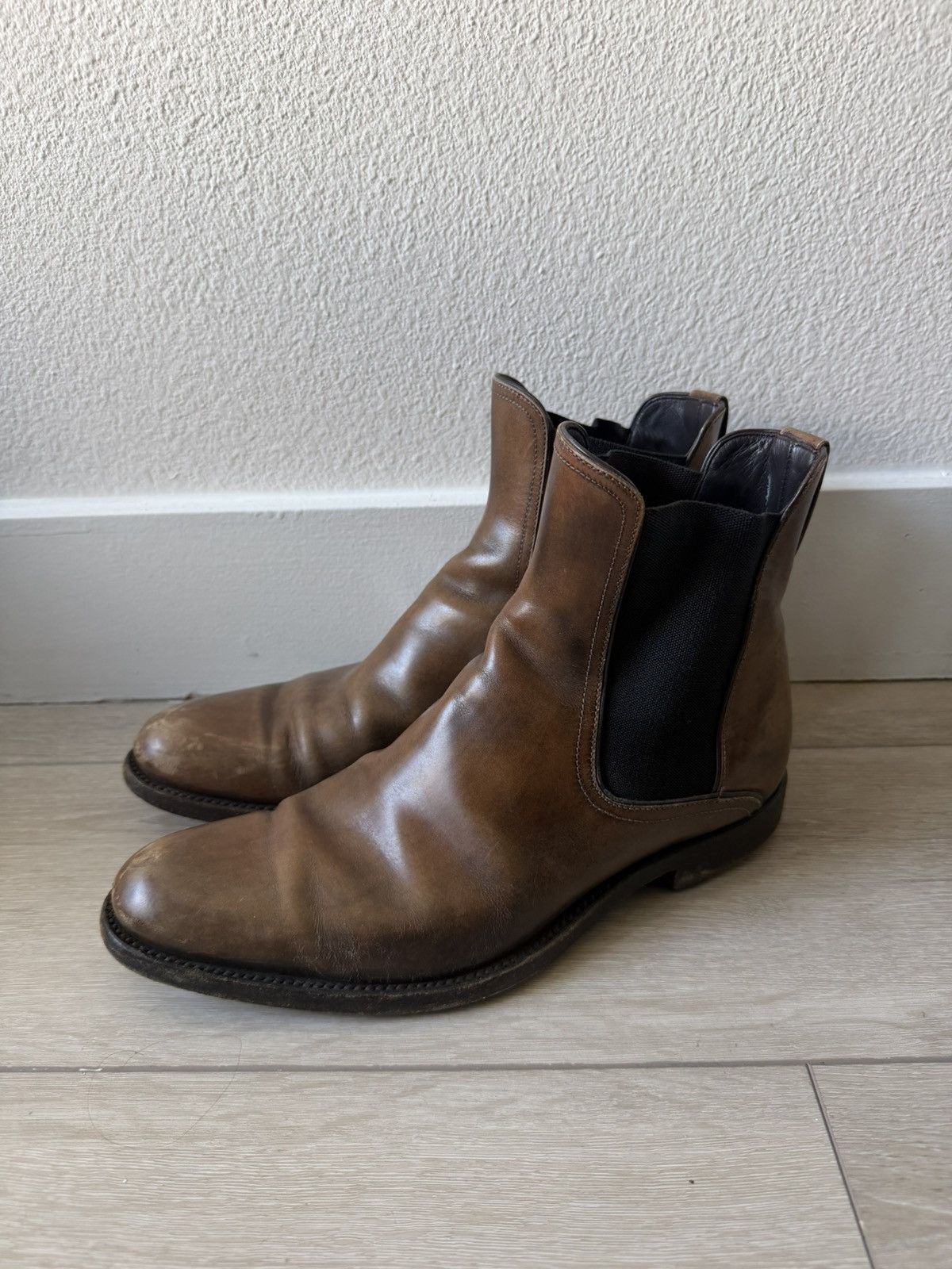 Dior AW11 Leather Chelsea Boot 41 Size US 8 / EU 41 - 3 Thumbnail