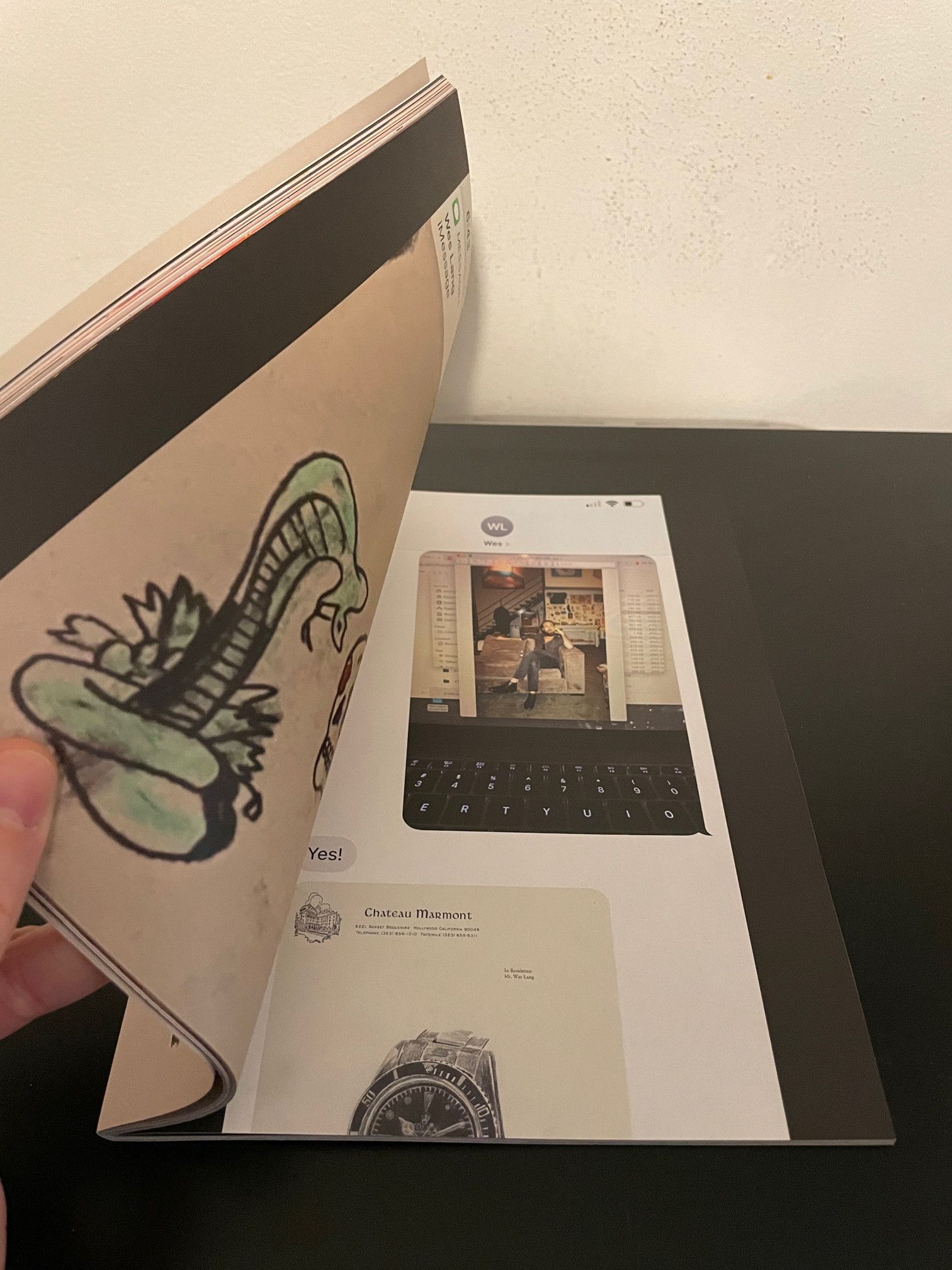 Wes Lang VERY RARE WES LANG FANZINE "MY MIRAGE" EDITION OF 75 2020 Size ONE SIZE - 4 Thumbnail