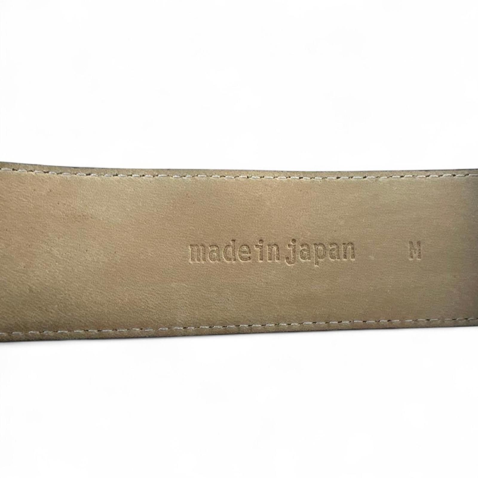 Bape BAPE - Plaid Leather Belt Logo Buckle Size ONE SIZE - 6 Thumbnail