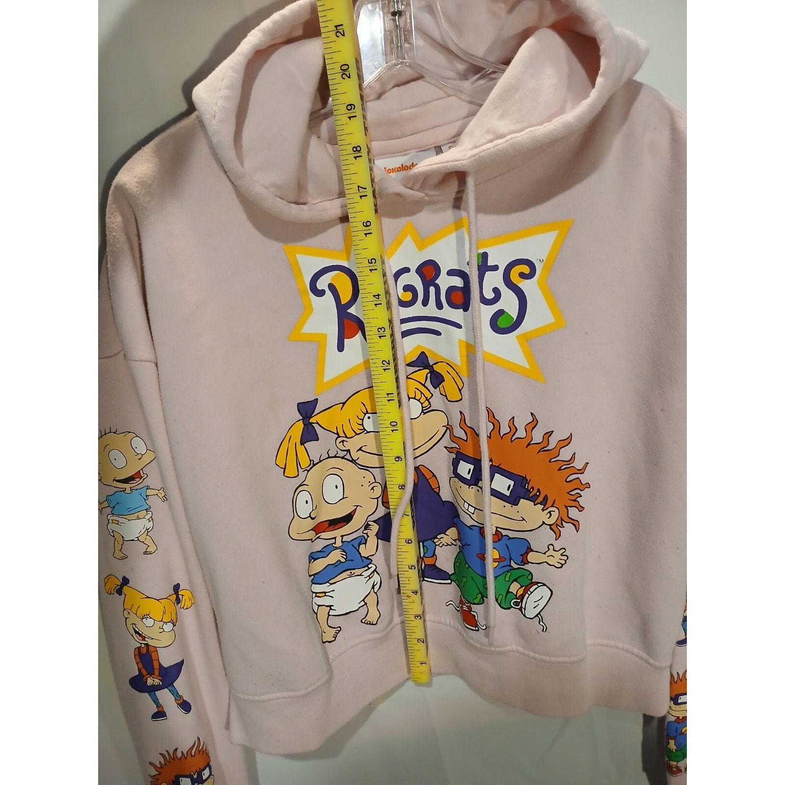 Nickelodeon Nickelodeon Rugrats (Small) Pink Pullover Hoodie Sweatshirt Size US S / EU 44-46 / 1 - 3 Thumbnail