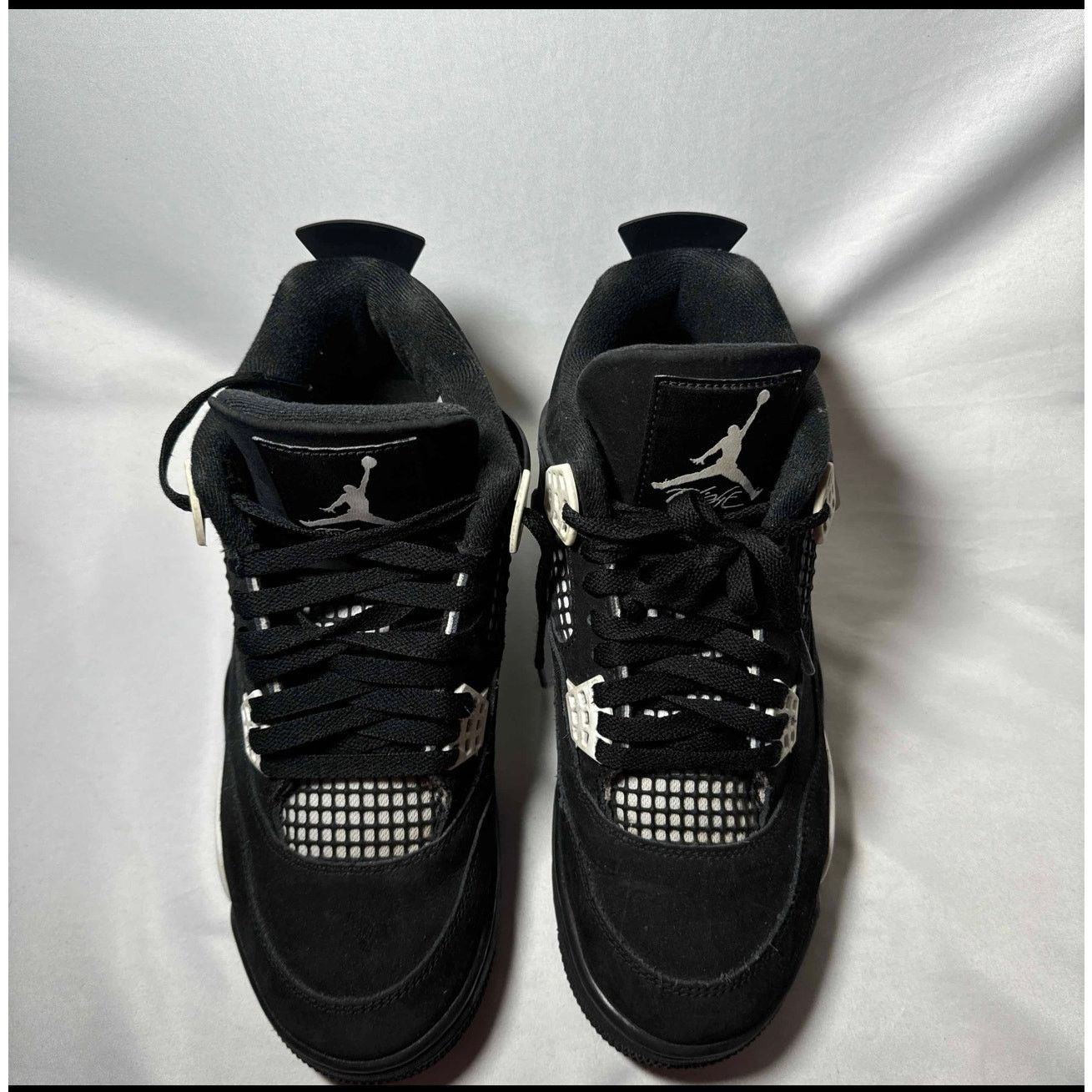 Jordan Brand × Nike Size 8.5 - Nike Air Jordan 4 Retro White Thunder Men's Shoes Size US 8.5 / EU 41-42 - 4 Thumbnail