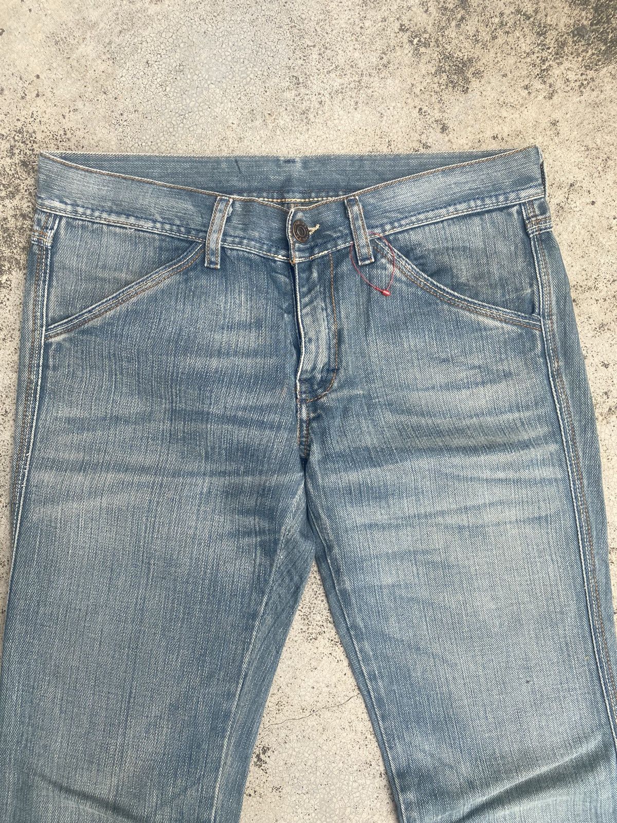 Designer × Diesel × If Six Was Nine Flare Jeans Diesel Faded Low Rise Bootcut Size US 30 / EU 46 - 10 Thumbnail