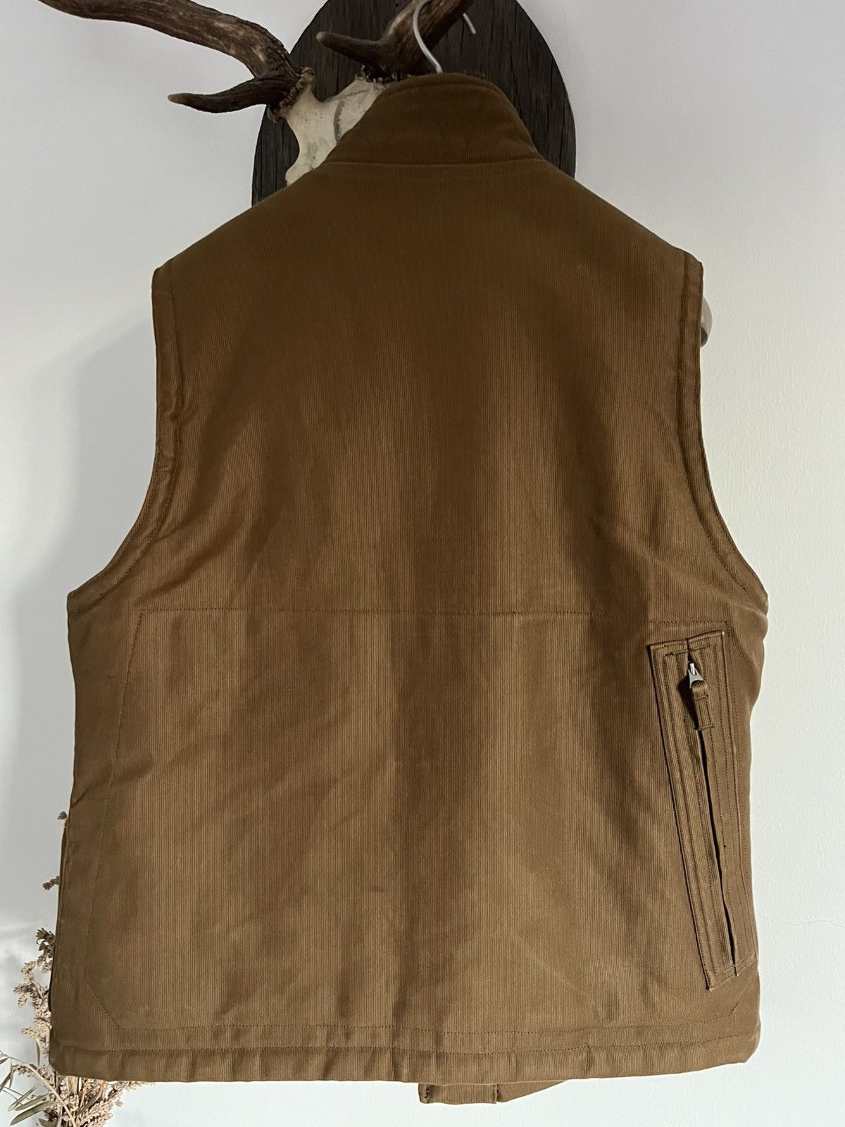 Freewheelers Winter Aviators’ Vest - Dark Khaki/Beige Size US S / EU 44-46 / 1 - 6 Thumbnail