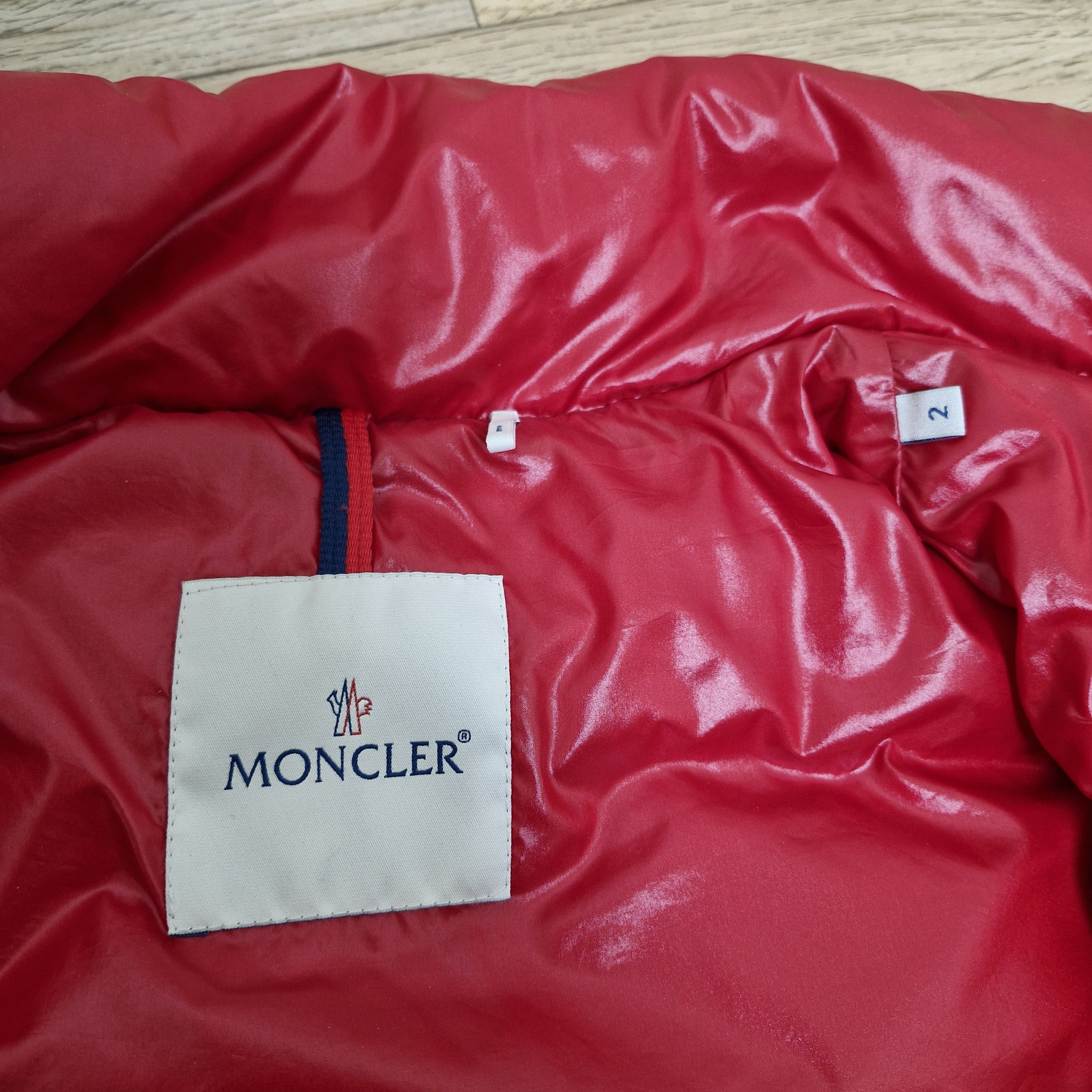 Moncler MONCLER Gilet Red Puffer Vest Size US M / EU 48-50 / 2 - 6 Thumbnail