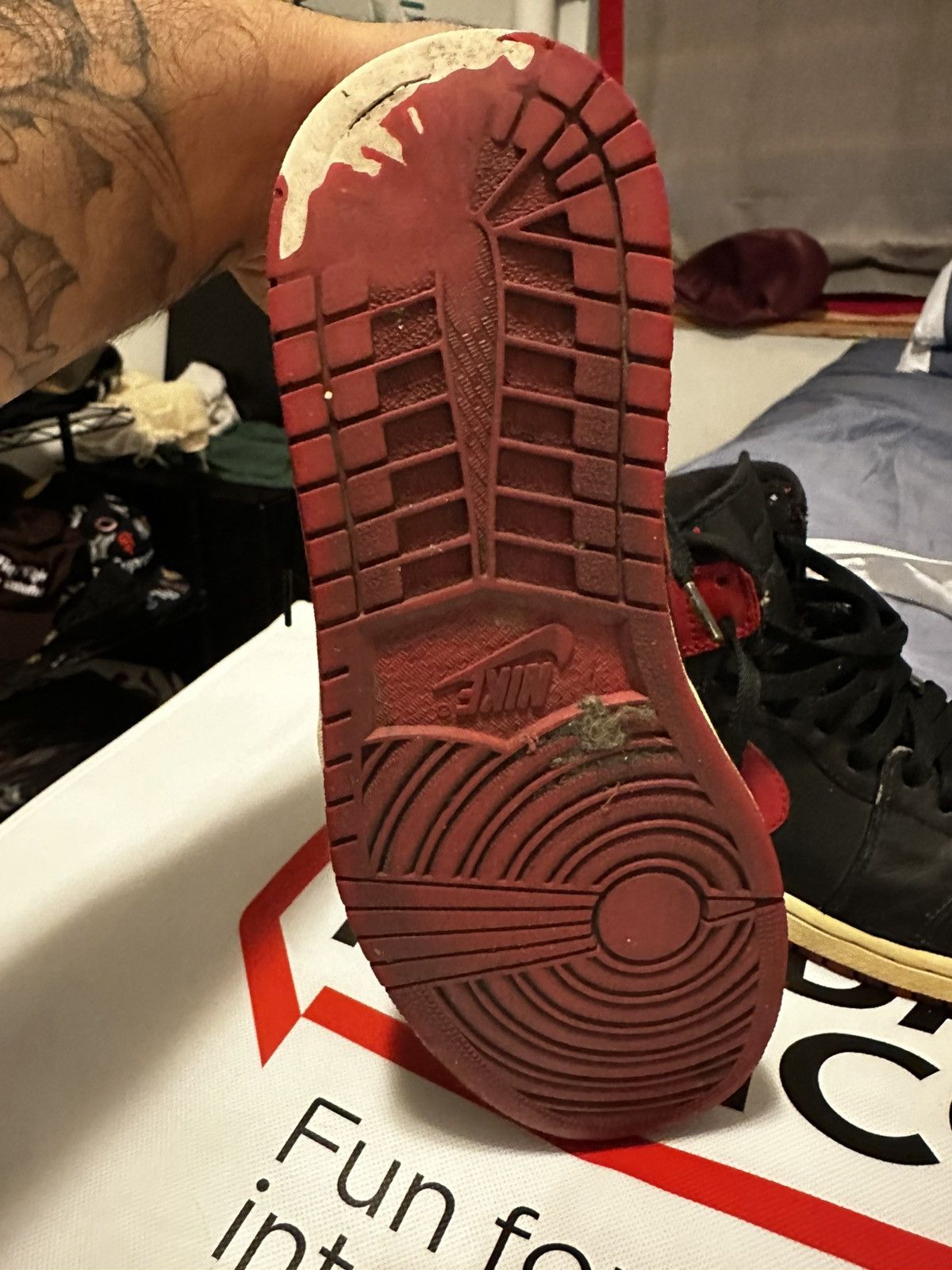 Jordan Brand Jordan 1 DMP Bred Size US 9.5 / EU 42-43 - 8 Thumbnail