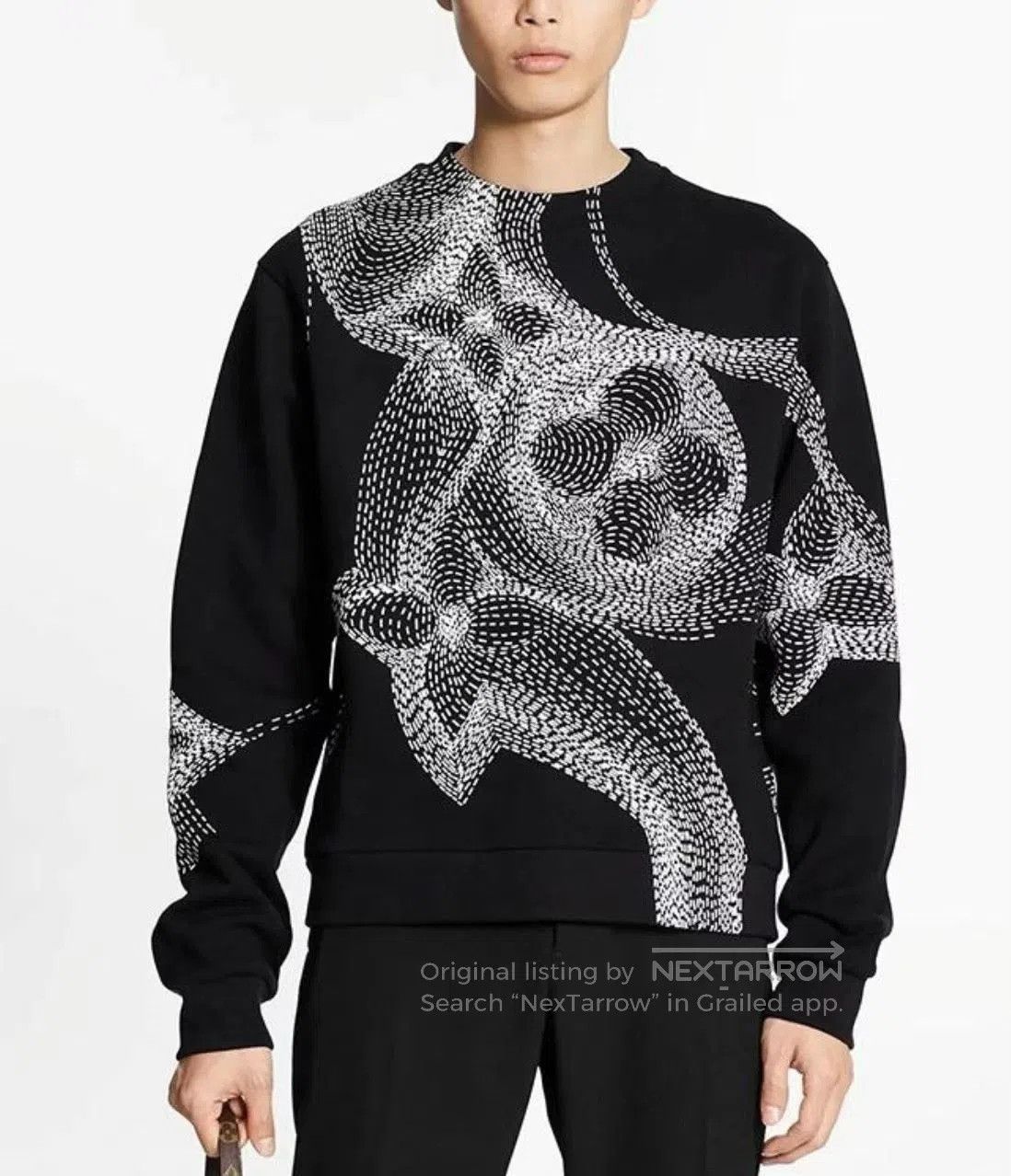 Louis Vuitton Louis Vuitton Floral Print Crewneck Sweatshirt. Size US L / EU 52-54 / 3 - 7 Thumbnail