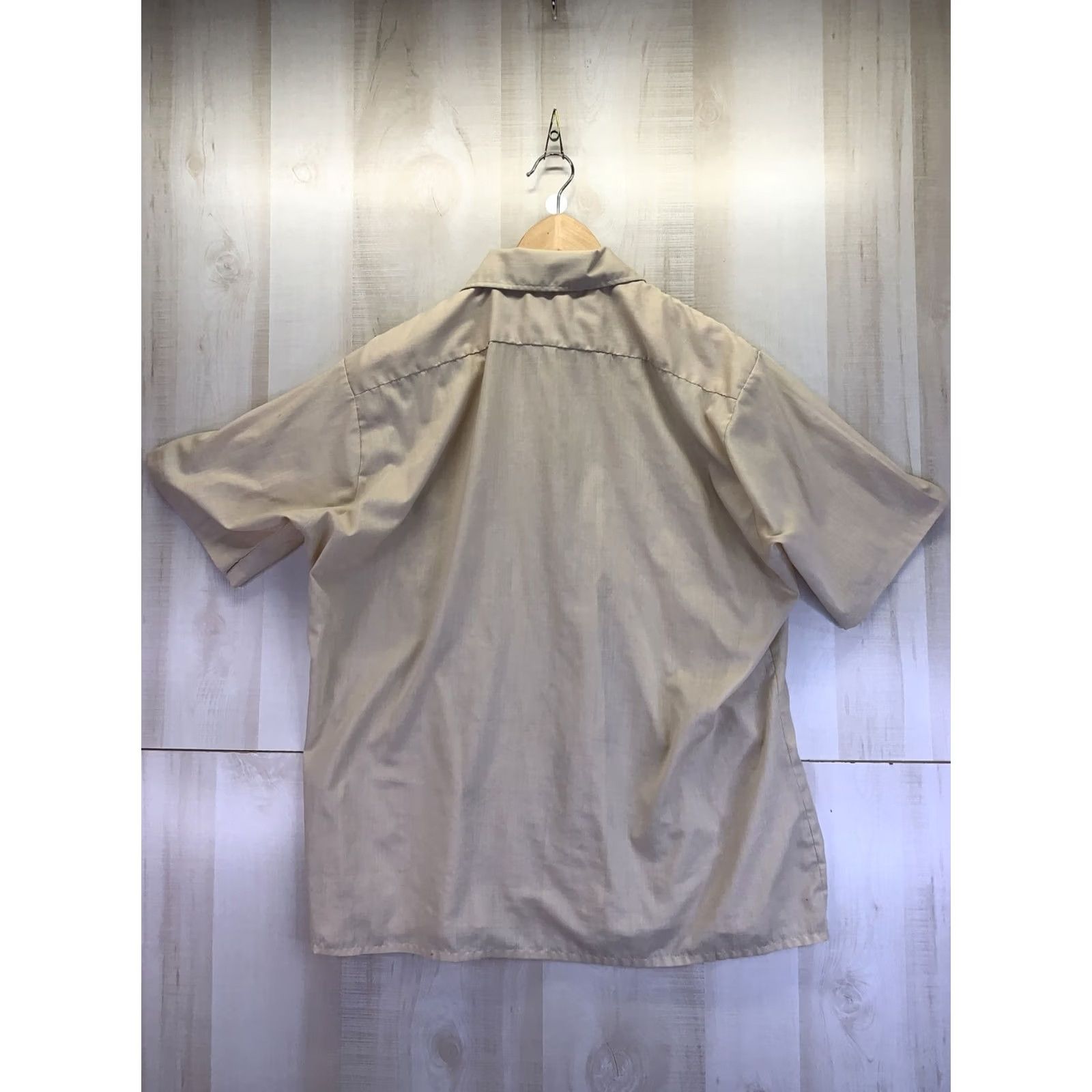 Vintage Vintage 1970-80 Mens Crown Embroidery Pocket Button Up Short Sleeve Shirt-8700 Size US XL / EU 56 / 4 - 6 Thumbnail