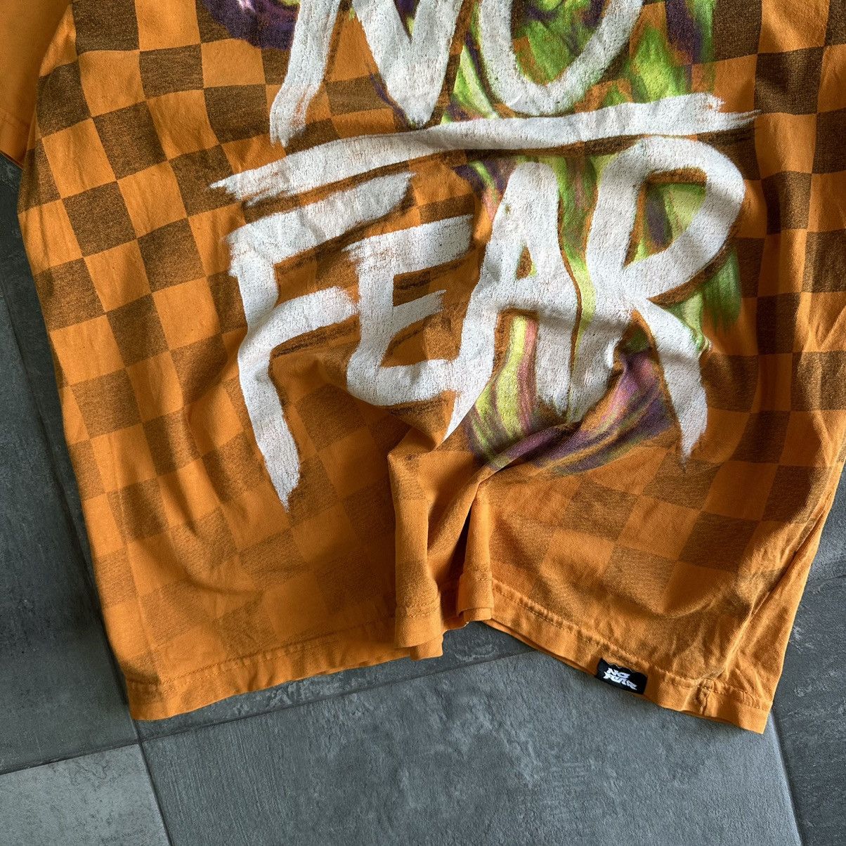 No Fear × Vintage Vintage Japanese Style No Fear T-shirts Moto Distressed Y2K Size US XXL / EU 58 / 5 - 9 Thumbnail