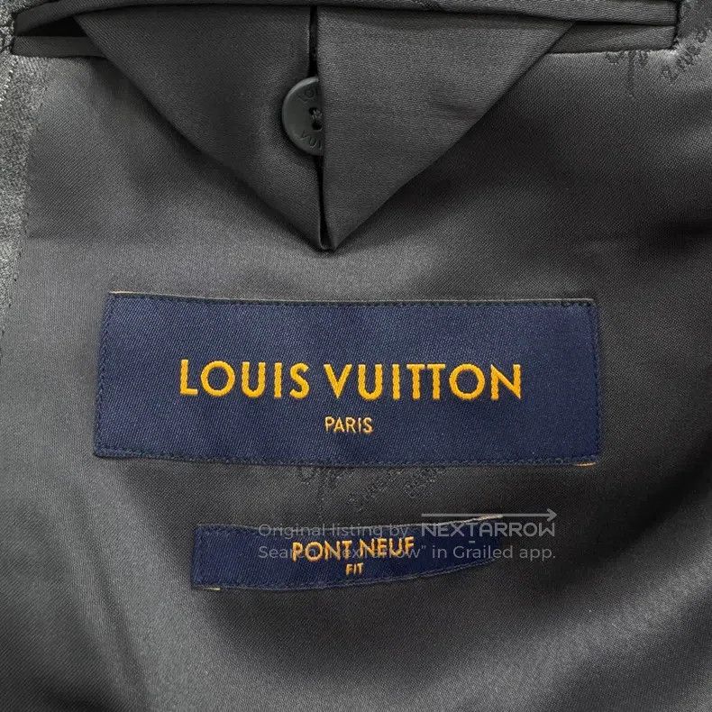 Louis Vuitton Louis Vuitton Striped presbyopic wool blazer jacket Size US XL / EU 56 / 4 - 2 Thumbnail
