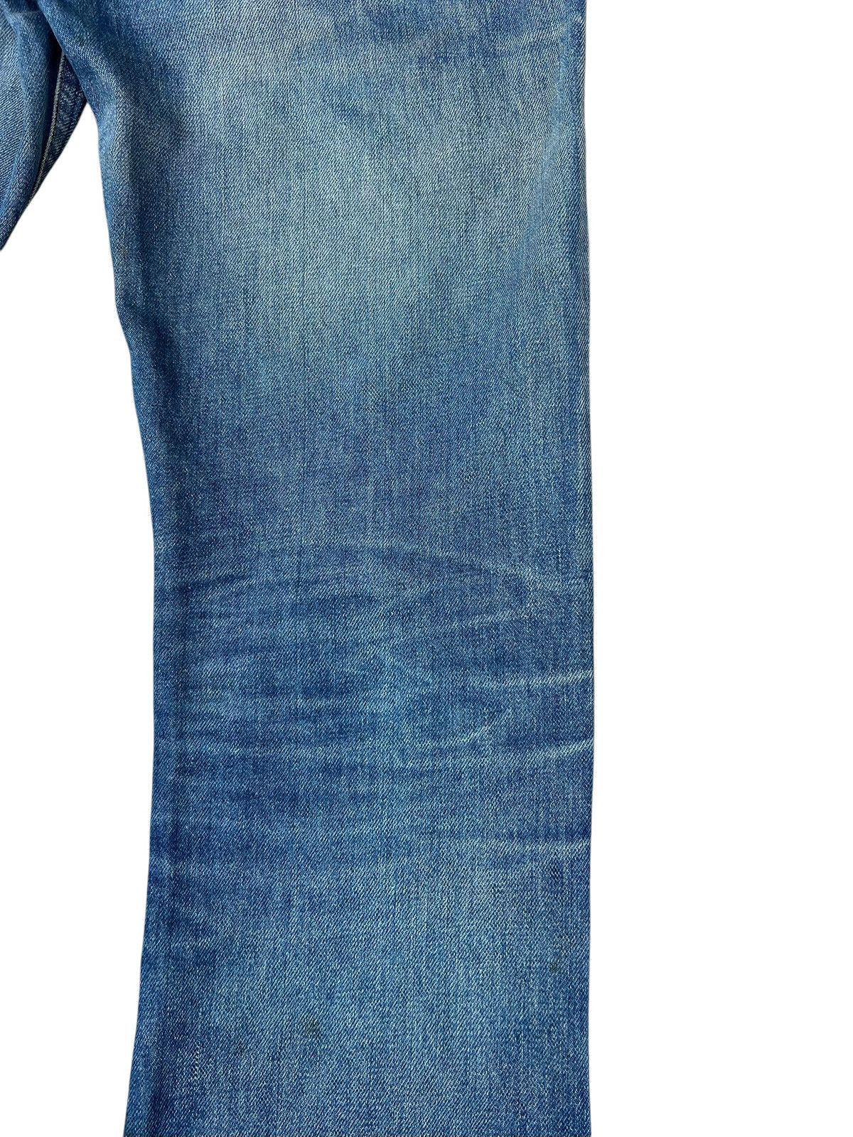 Levi's Dirty Mud VTG 1991 Levi’s 646 Distress Denim Bootcut Jeans Size US 29 - 18 Thumbnail