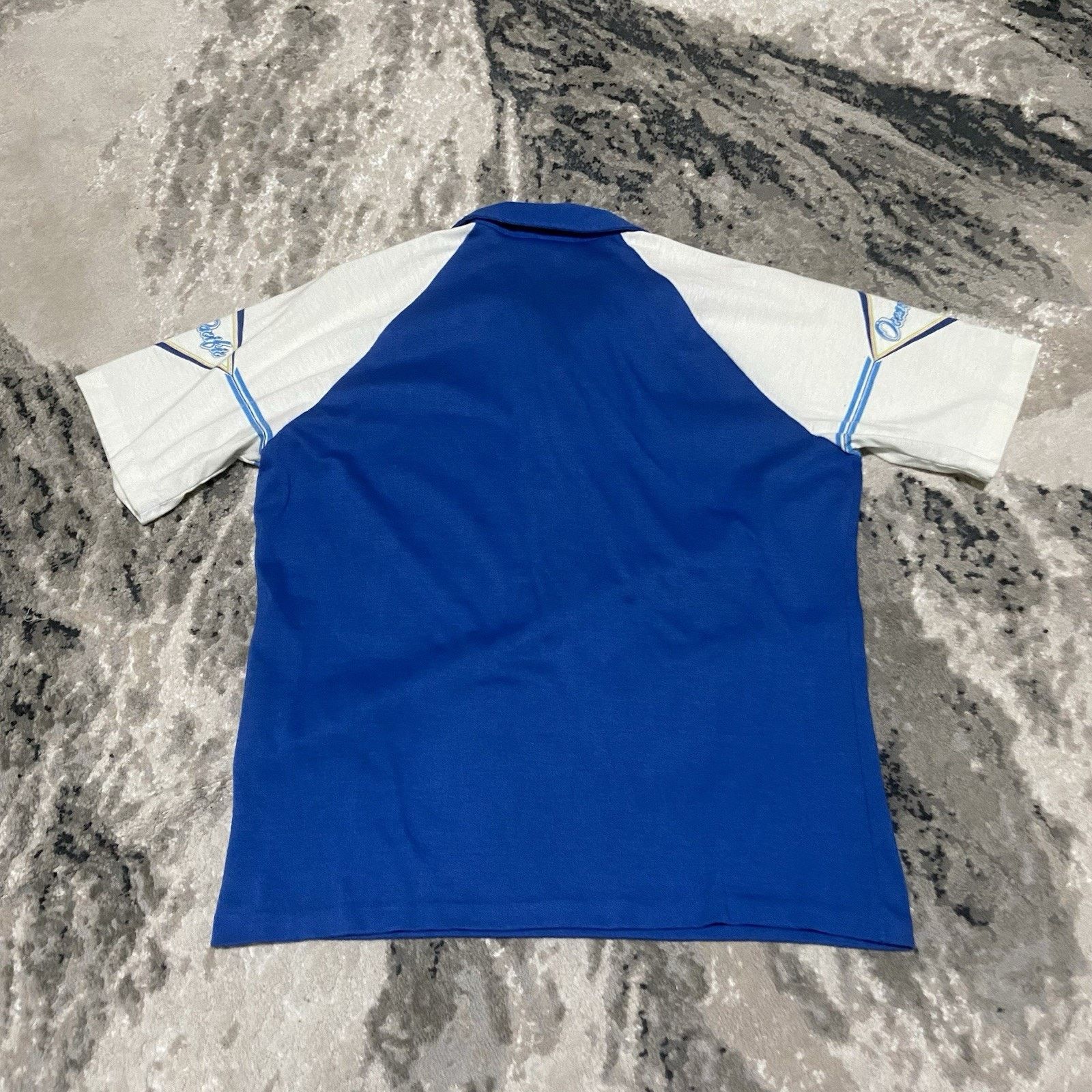 & Other Stories Ocean Pacific OP RARE VTG 70 80's Logo BLUE Polo SZ M Size US M / EU 48-50 / 2 - 5 Thumbnail
