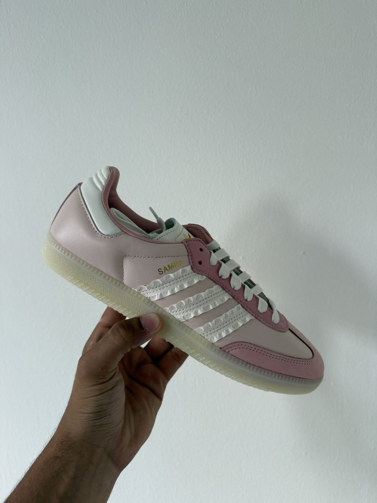Adidas 🌸 Adidas Samba OG “Ruffle Stripes” Pink – Size EU 42 – New Size US 12 / IT 42 - 2 Thumbnail