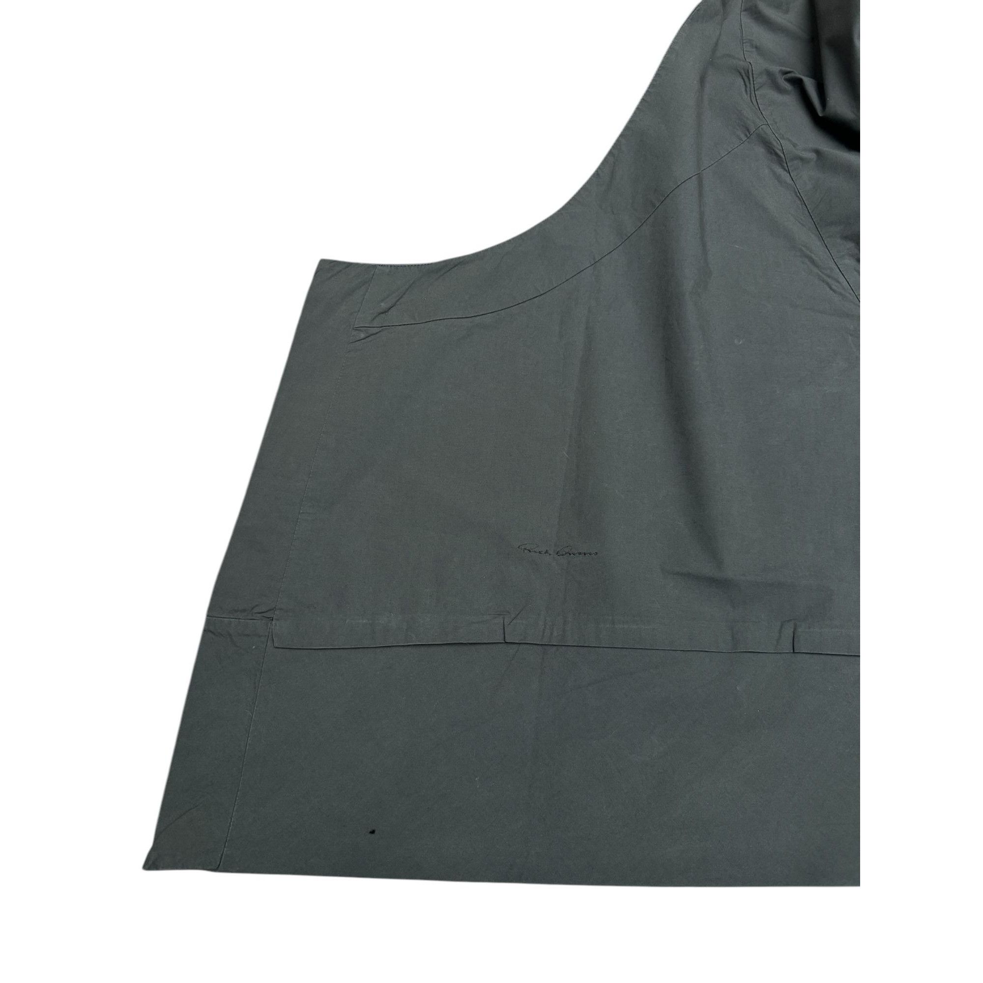 Rick Owens Dark Dust Grey Apron Size S / US 4 / IT 40 - 6 Thumbnail
