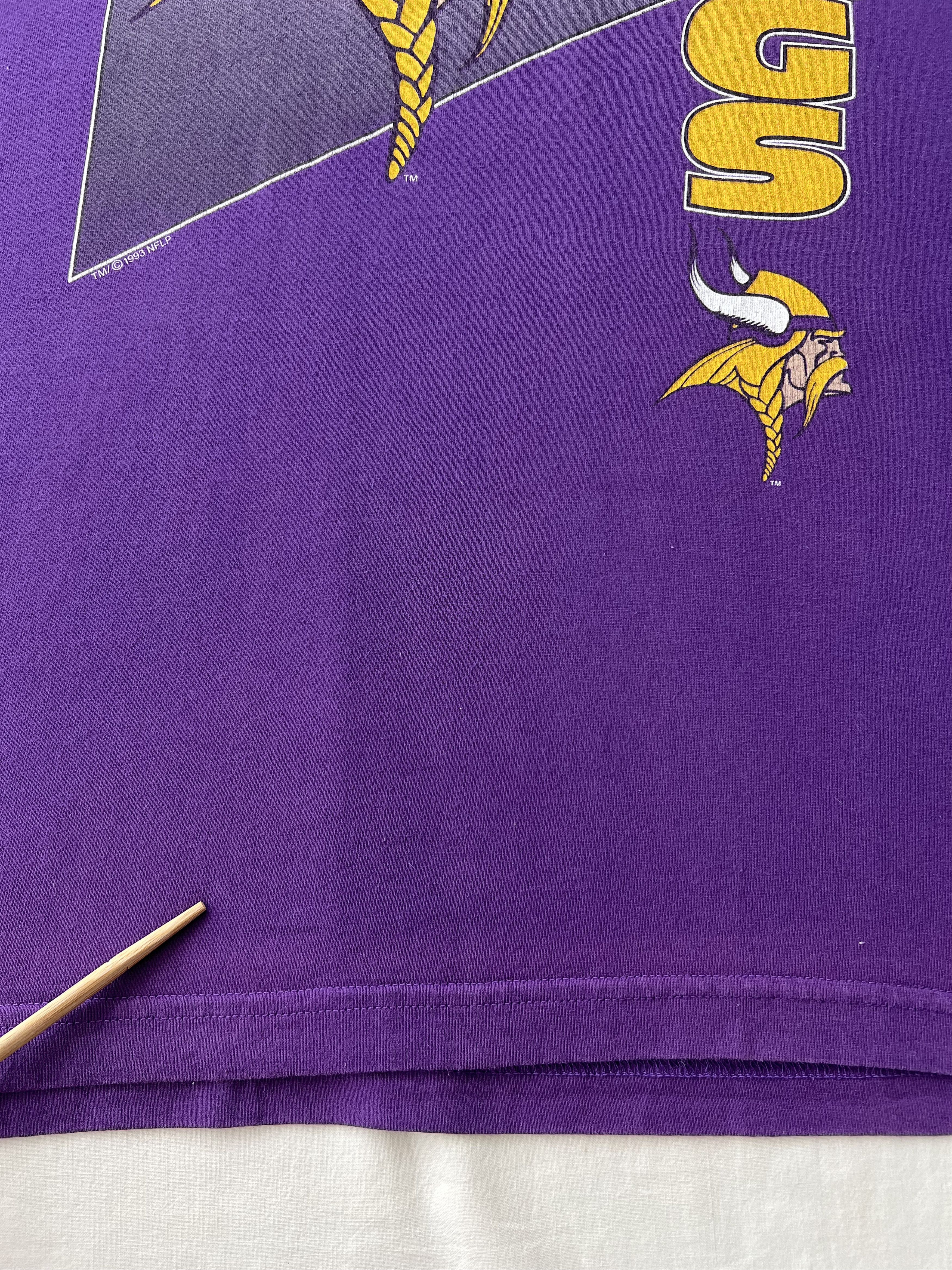 NFL Vintage 1993 Minnesota Vikings NFL Starter Purple T-shirt Size US M / EU 48-50 / 2 - 11 Thumbnail