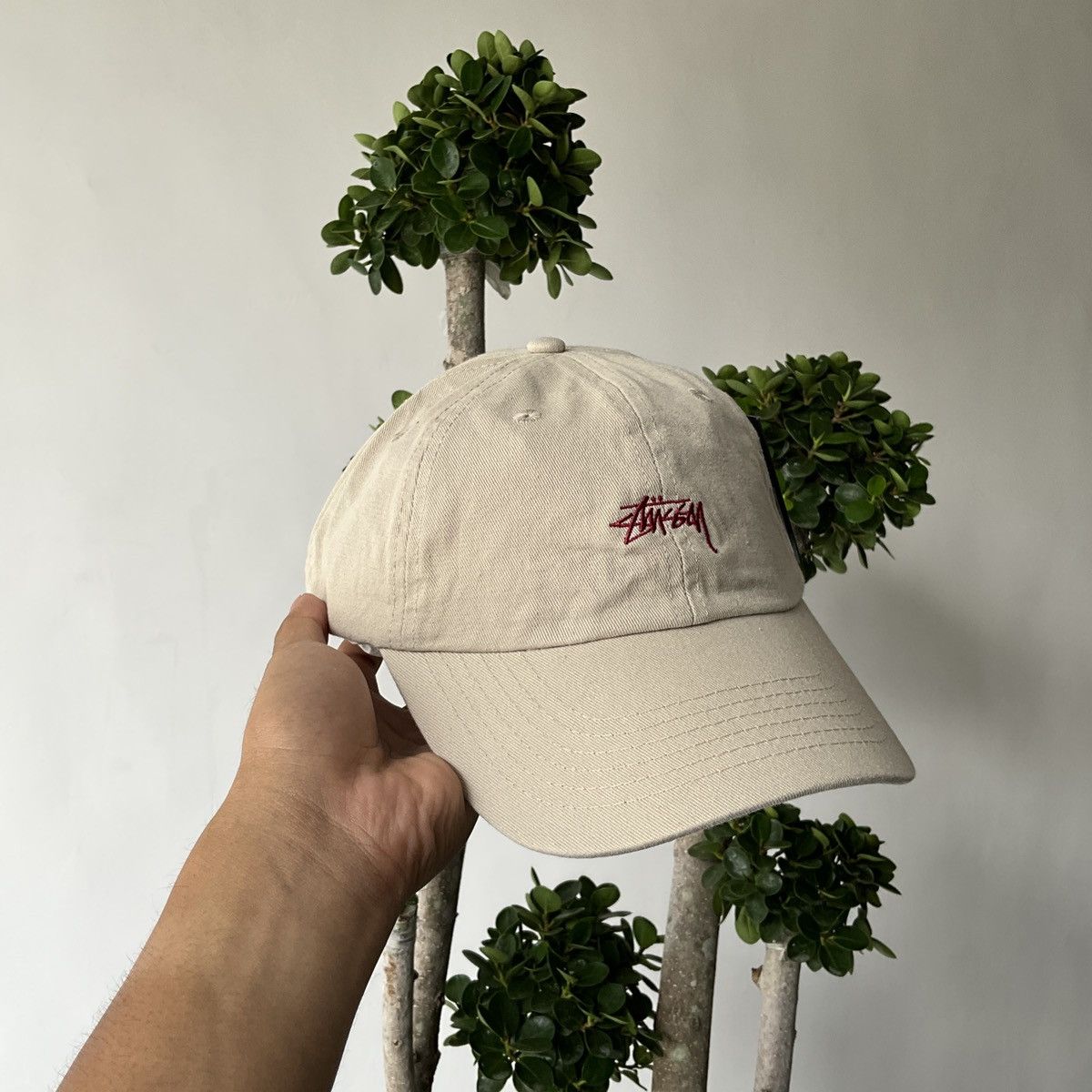 Stussy Stussy cap hat cream Size ONE SIZE - 2 Thumbnail