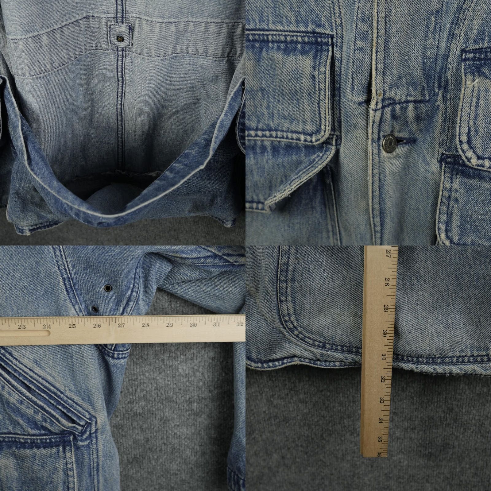Polo Ralph Lauren VINTAGE Polo Ralph Lauren Jacket Mens XL Denim Hunting Field Chore Coat Workwear Size US XL / EU 56 / 4 - 11 Thumbnail