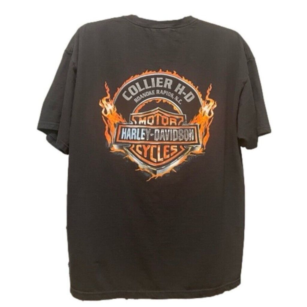Harley Davidson Harley Davidson Road To Freedom vintage T-shirt size XL Size US XL / EU 56 / 4 - 2 Thumbnail