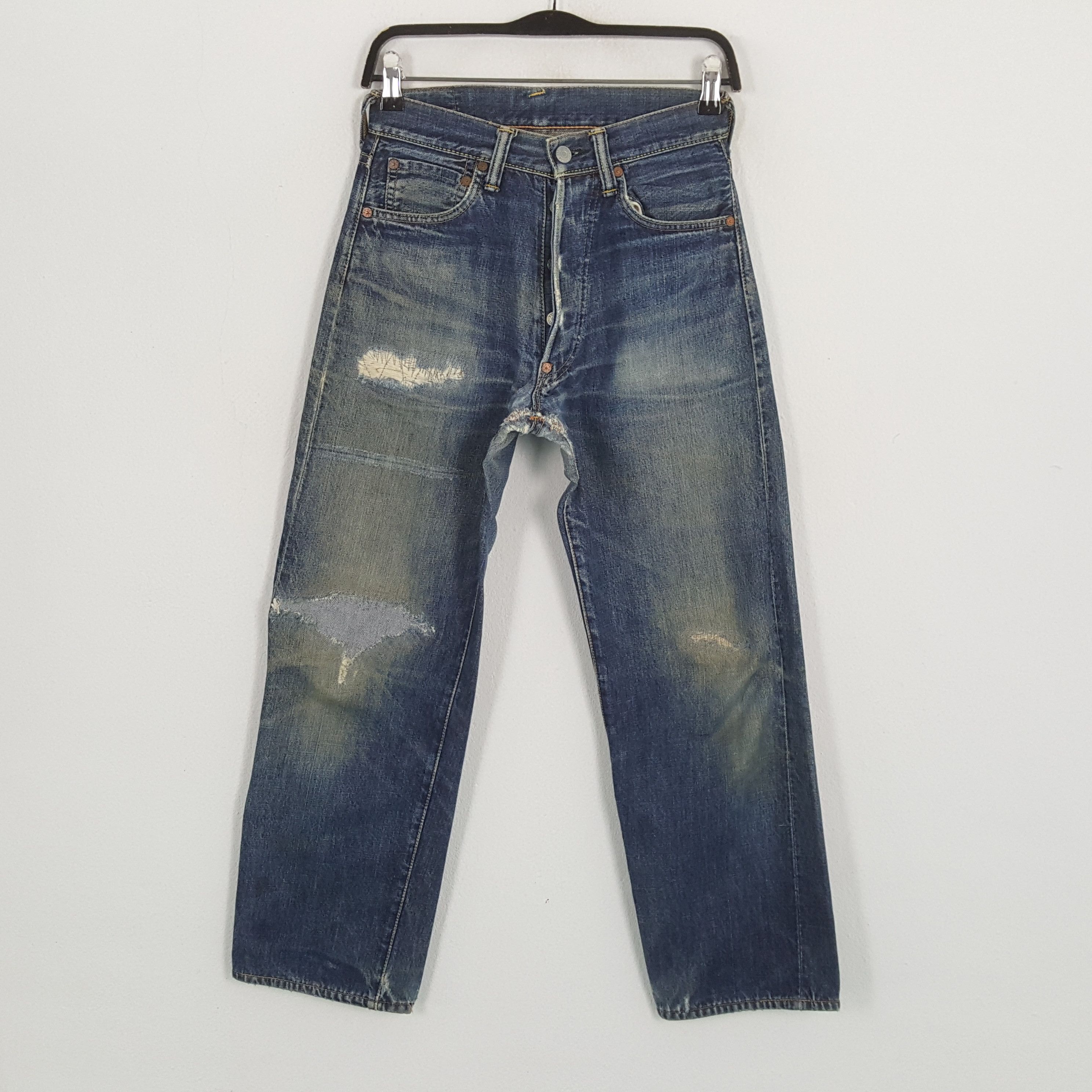 Evisu EVISU Japanese Brand Streetwear Custom Daicock Jeans Size US 26 / EU 42 - 4 Thumbnail