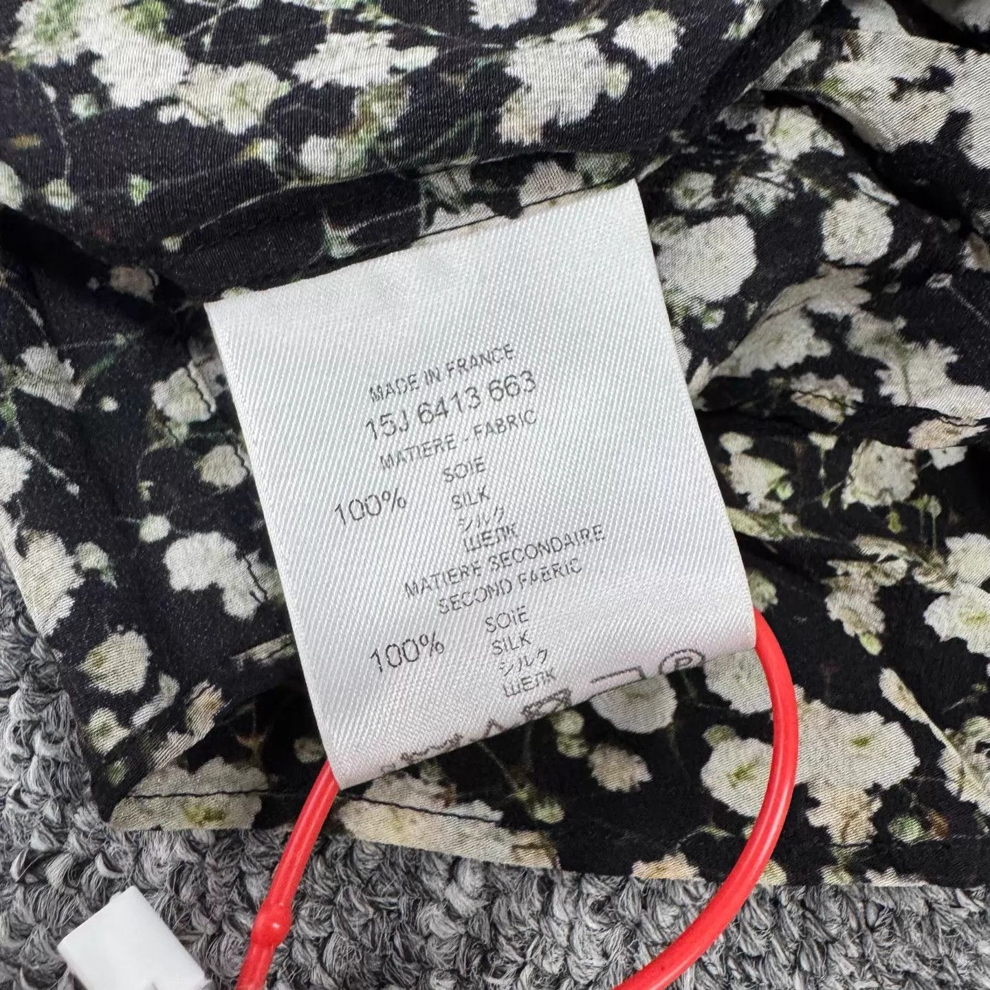 Givenchy Givenchy Silk Allover Floral Long Sleeve Shirt 99N Size US M / EU 48-50 / 2 - 6 Thumbnail