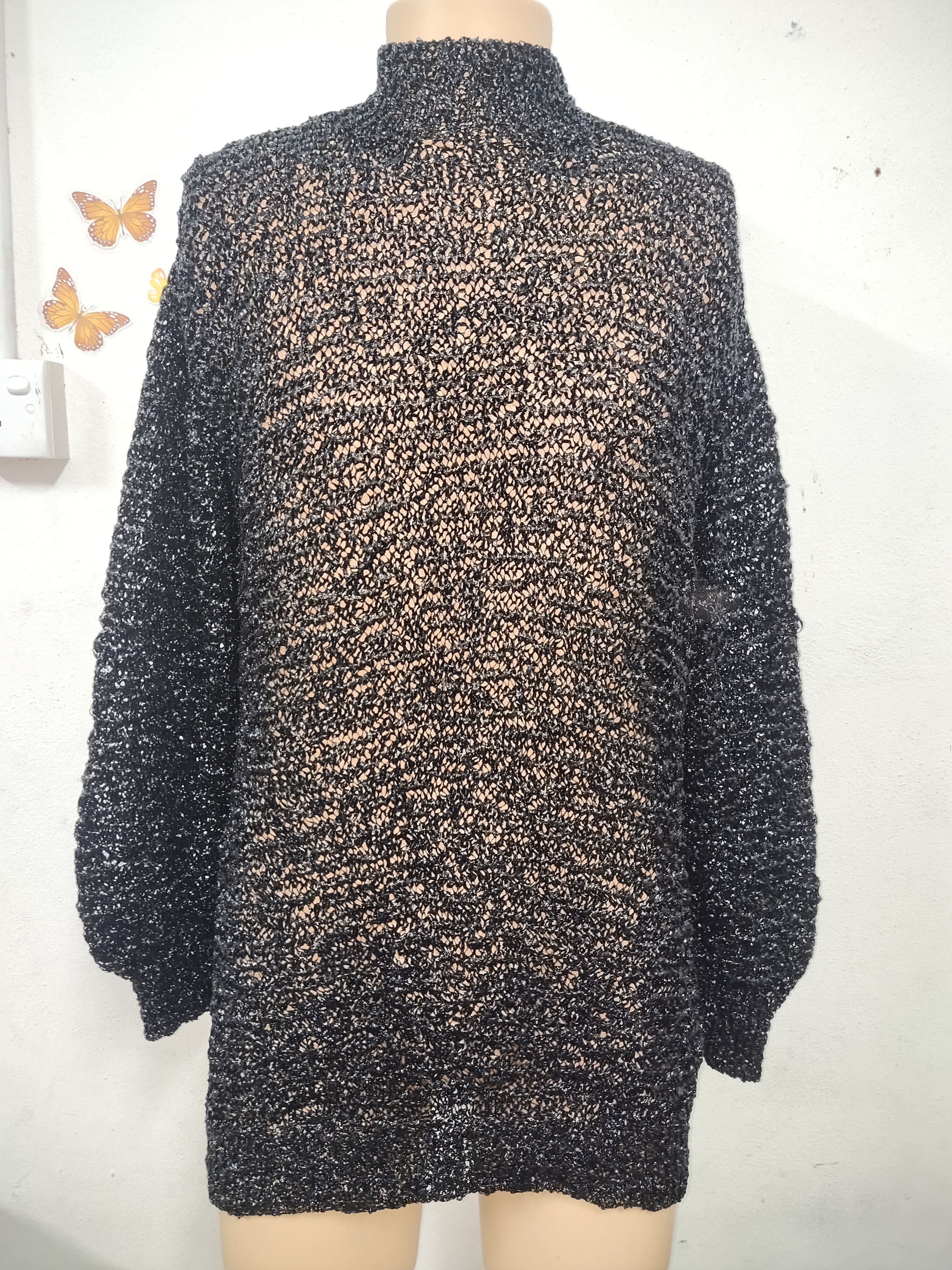 Comme des Garcons Vintage Rare Comme Des Garcons Tinsel Knited Size XL / US 12-14 / IT 48-50 - 1 Thumbnail