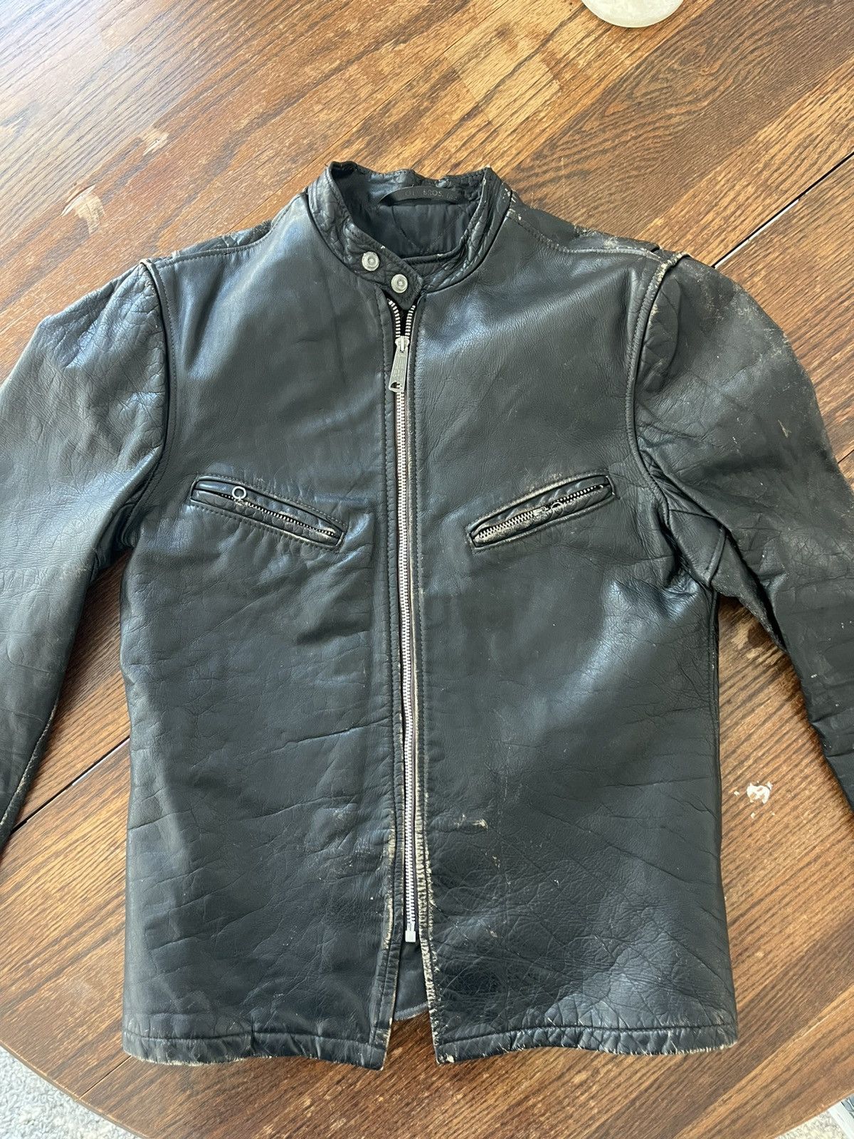 Schott Vintage 1960s Schott Perfect Steerhide Cafe Racer medium 40 Size US M / EU 48-50 / 2 - 7 Thumbnail