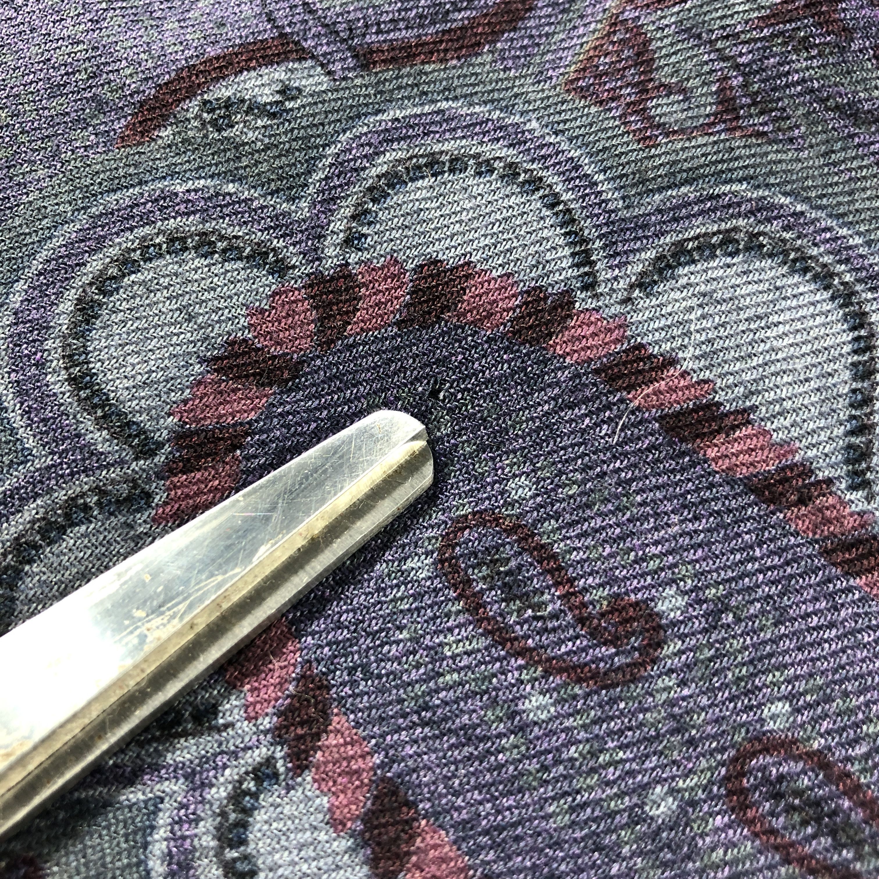 Etro Etro Paisley Silk/Wool Stole Scarf Muffler Neckwear V2949 Size ONE SIZE - 10 Thumbnail
