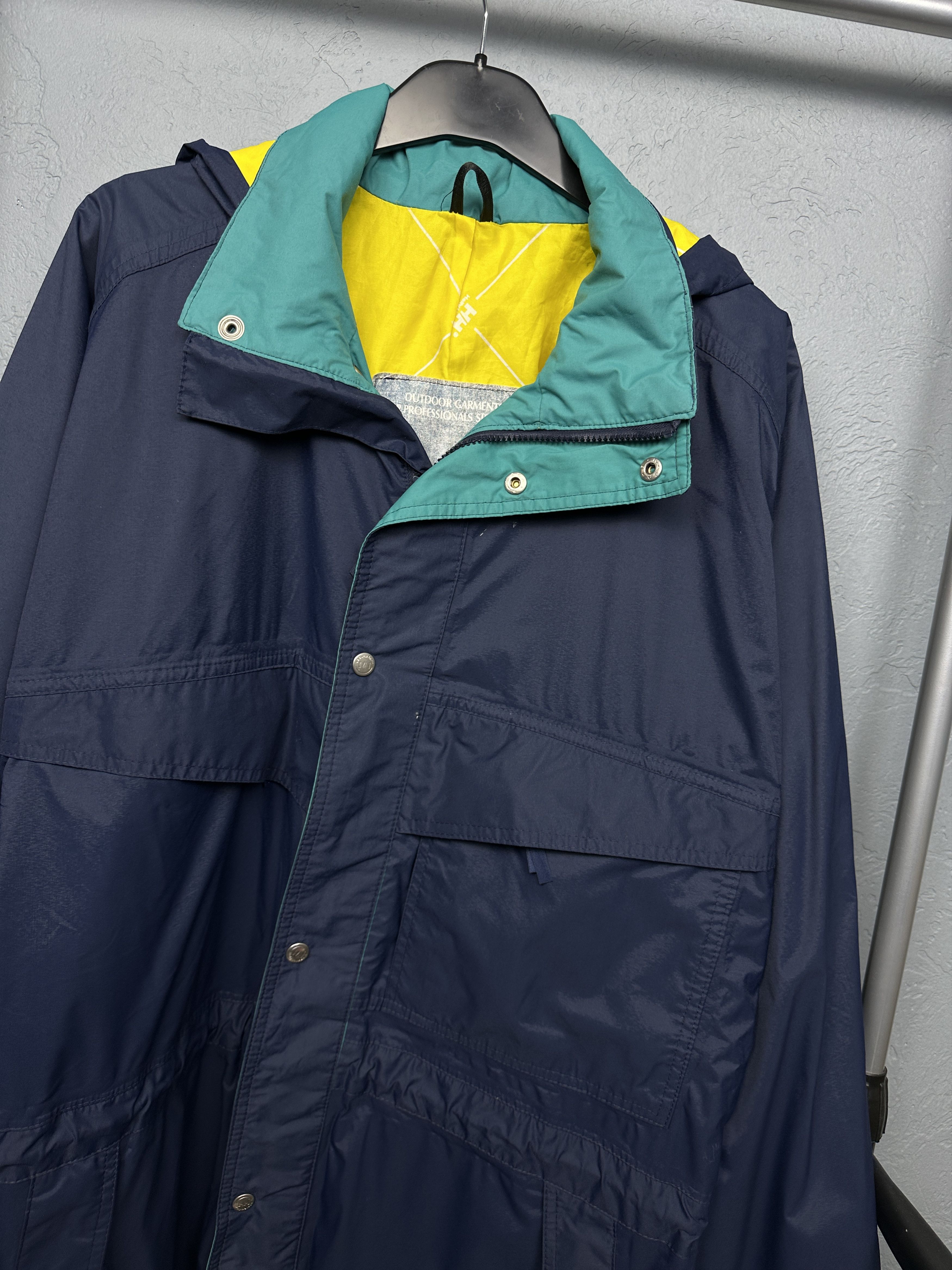 Helly Hansen Helly Hansen 90s Vintage Mens Nylon Jacket Size US M / EU 48-50 / 2 - 2 Thumbnail