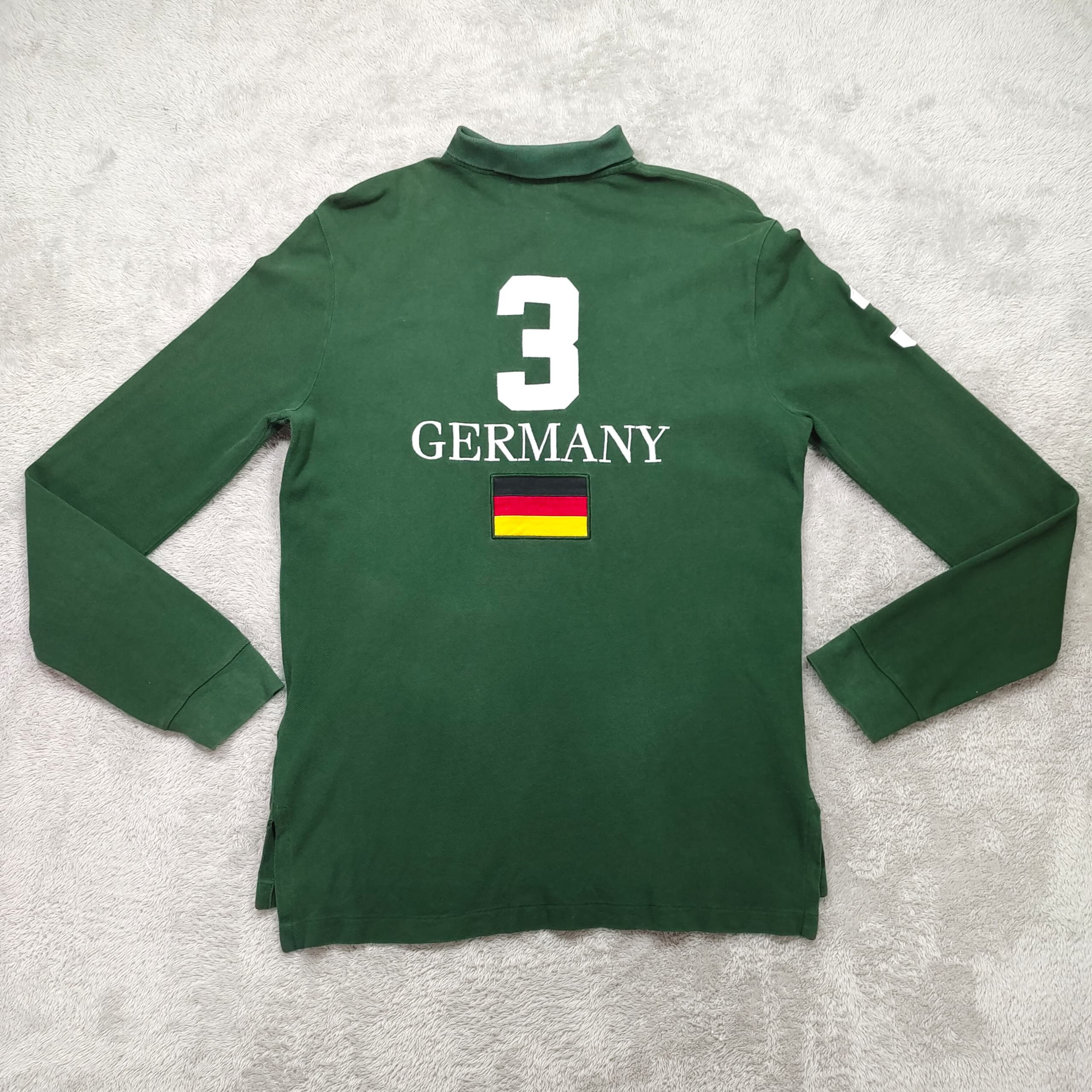Polo Ralph Lauren VINTAGE POLO RALPH LAUREN GERMANY 3 LONG SLEEVE POLO SHIRT Size US M / EU 48-50 / 2 - 2 Thumbnail
