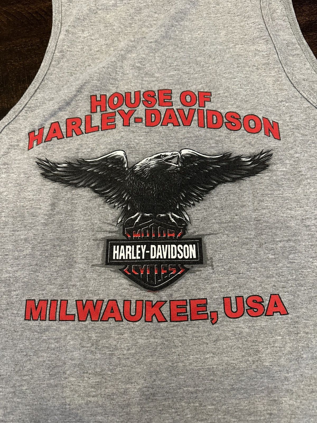 Harley Davidson 2004 Harley Davidson Men’s Tank Top-Milwaukee-Size Medium Size US M / EU 48-50 / 2 - 9 Thumbnail
