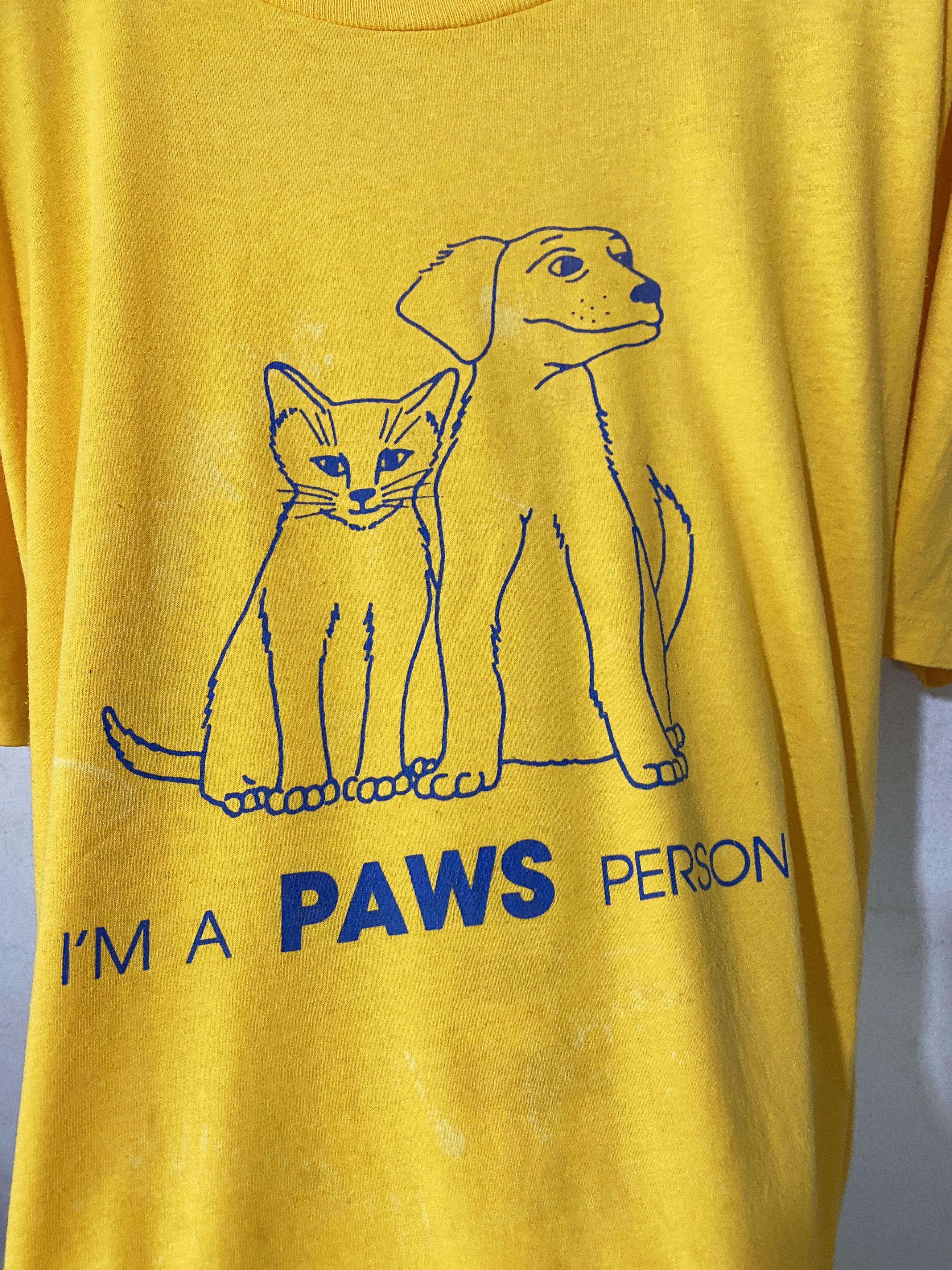 Vintage Vintage 90s Cat and Dog Shirt Size US XL / EU 56 / 4 - 2 Thumbnail