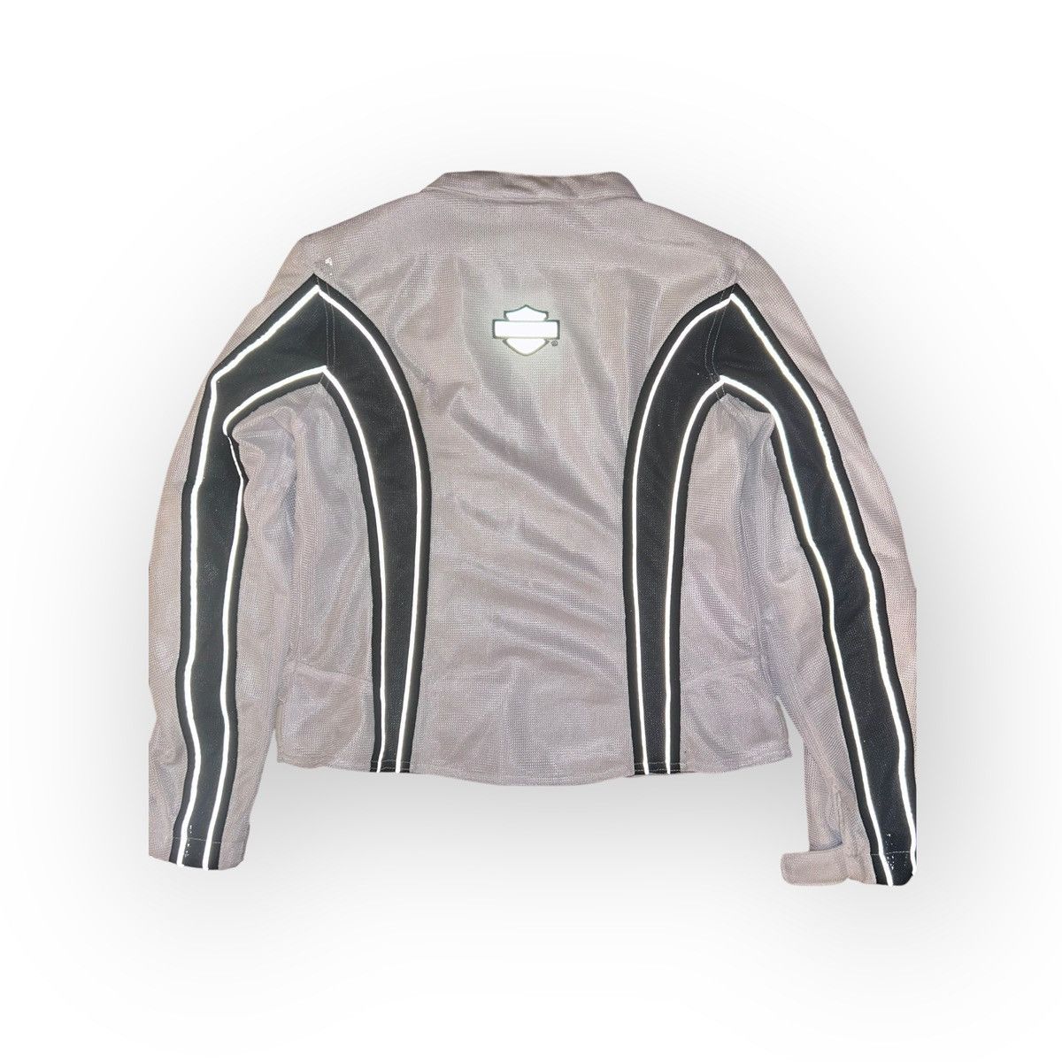 Harley Davidson Harley-Davidson Reflective Mesh Racing Jacket White/Black Size M / US 6-8 / IT 42-44 - 3 Thumbnail