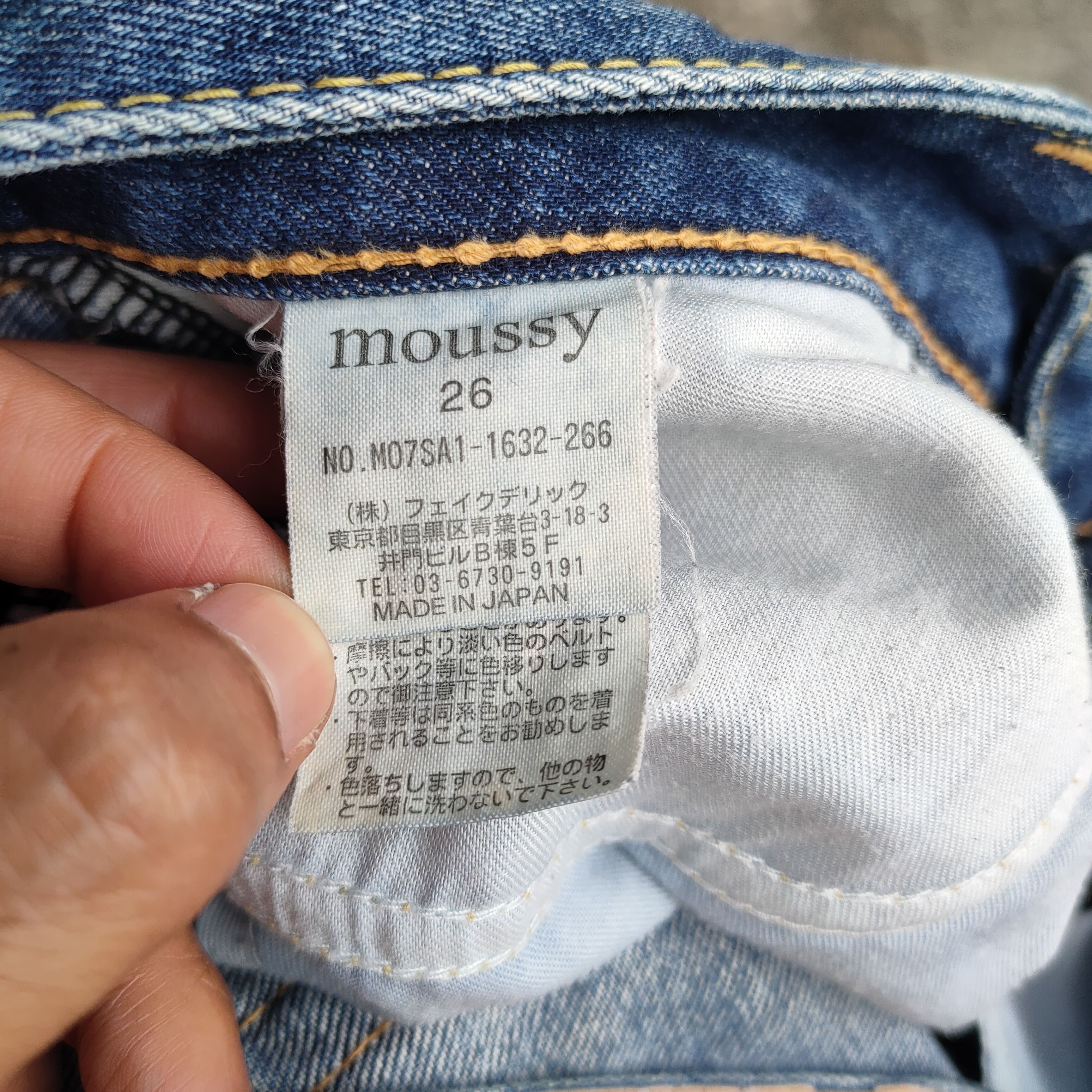 MOUSSY VINTAGE MOUSSY FLARE LOWRISE FADED JEANS DENIM PANTS Size US 30 / EU 46 - 11 Thumbnail