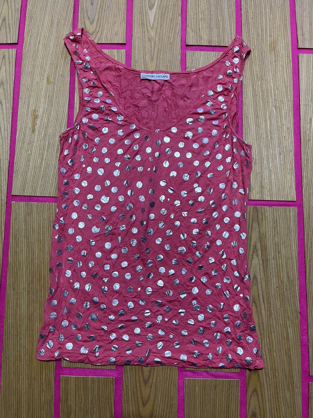 Issey Miyake TSUMORI CHISATO TANK TOP WOMEN Size S / US 4 / IT 40 - 1 Thumbnail