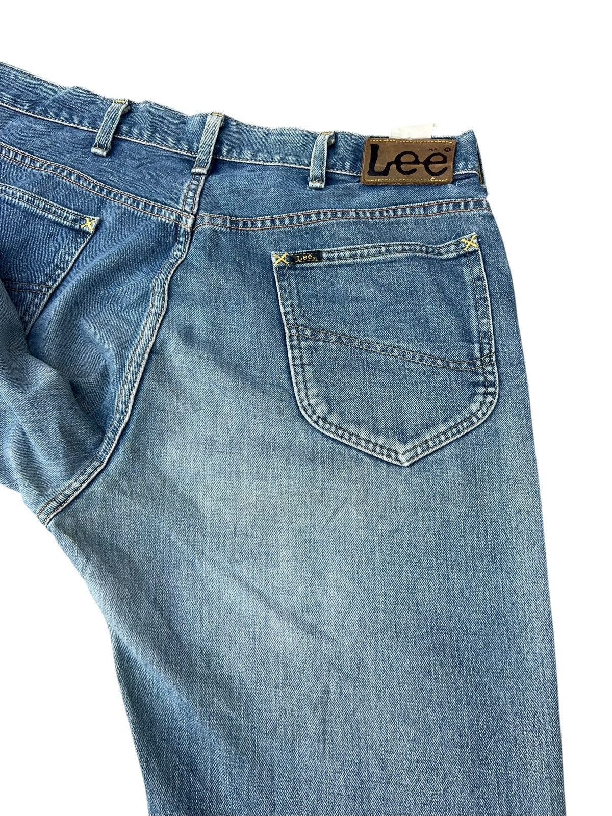 Lee Vintage 90s Lee Riders Side Tag Fade Denim Selvedge Jeans Size US 34 / EU 50 - 19 Thumbnail