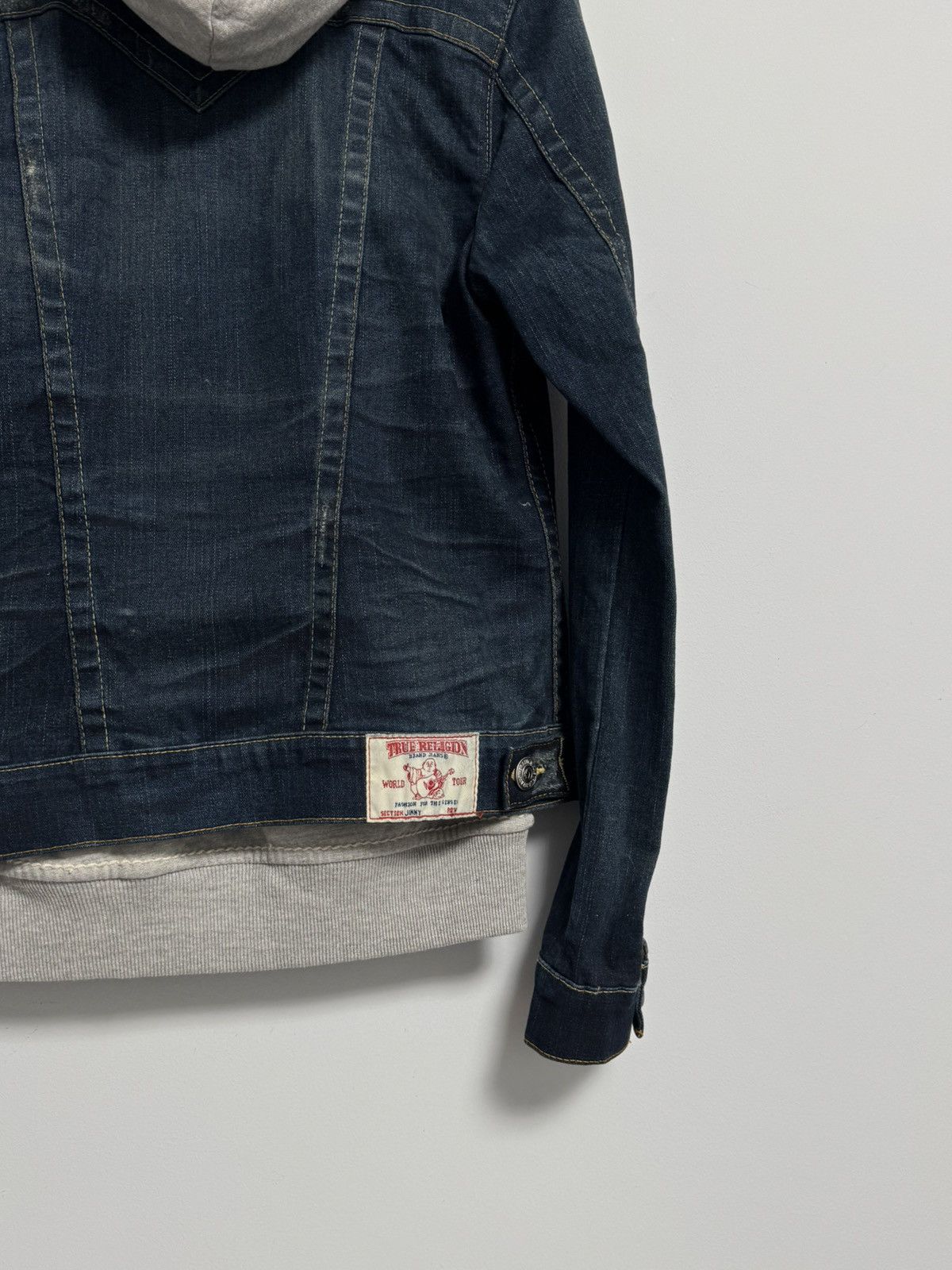 True Religion True Religion Distressed Denim Hooded Jacket size Women’s L Size L / US 10 / IT 46 - 17 Thumbnail