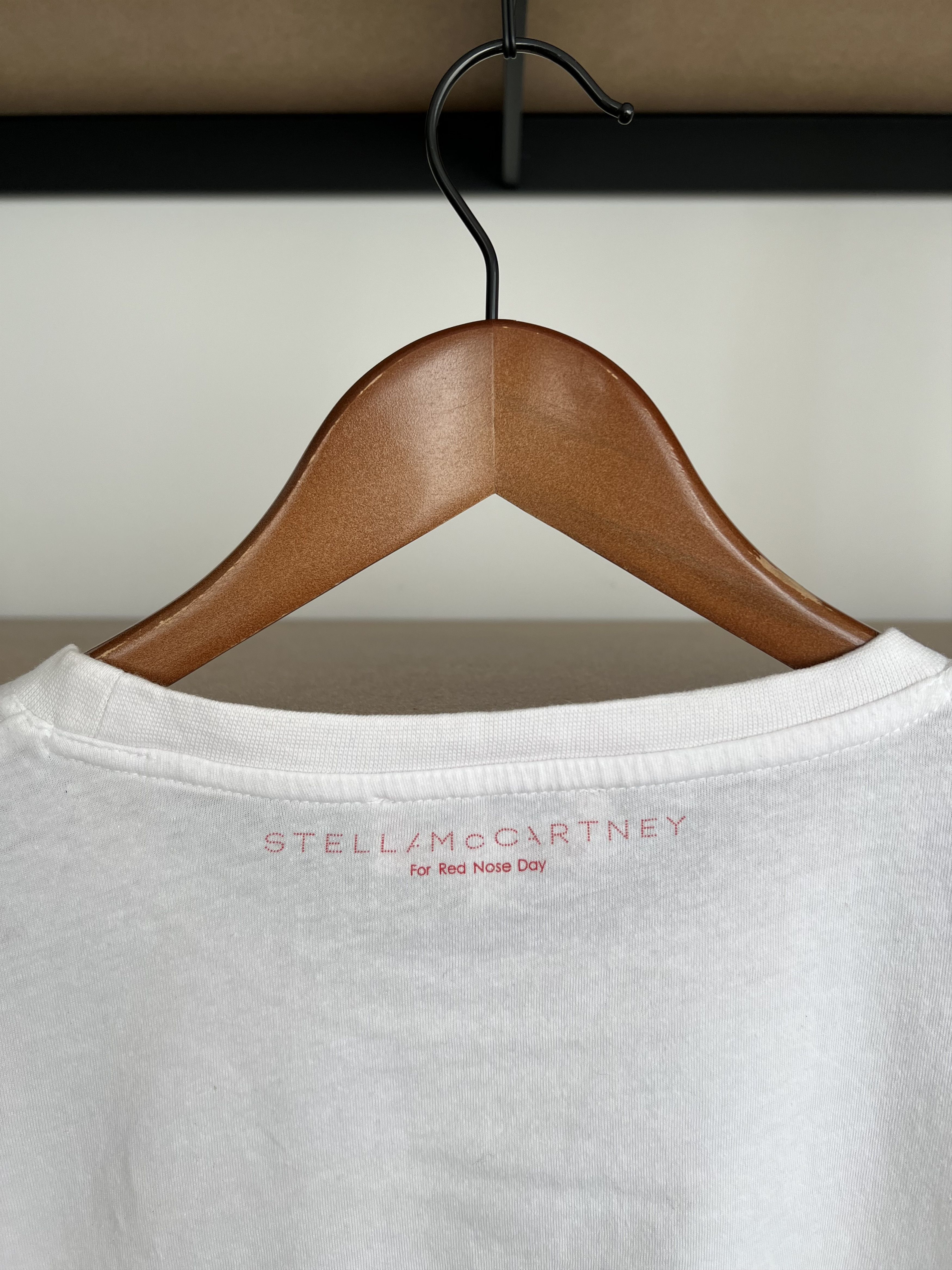 Stella McCartney Stella McCartney Comic Relief Red Nose Day White T-shirt Size US M / EU 48-50 / 2 - 15 Thumbnail