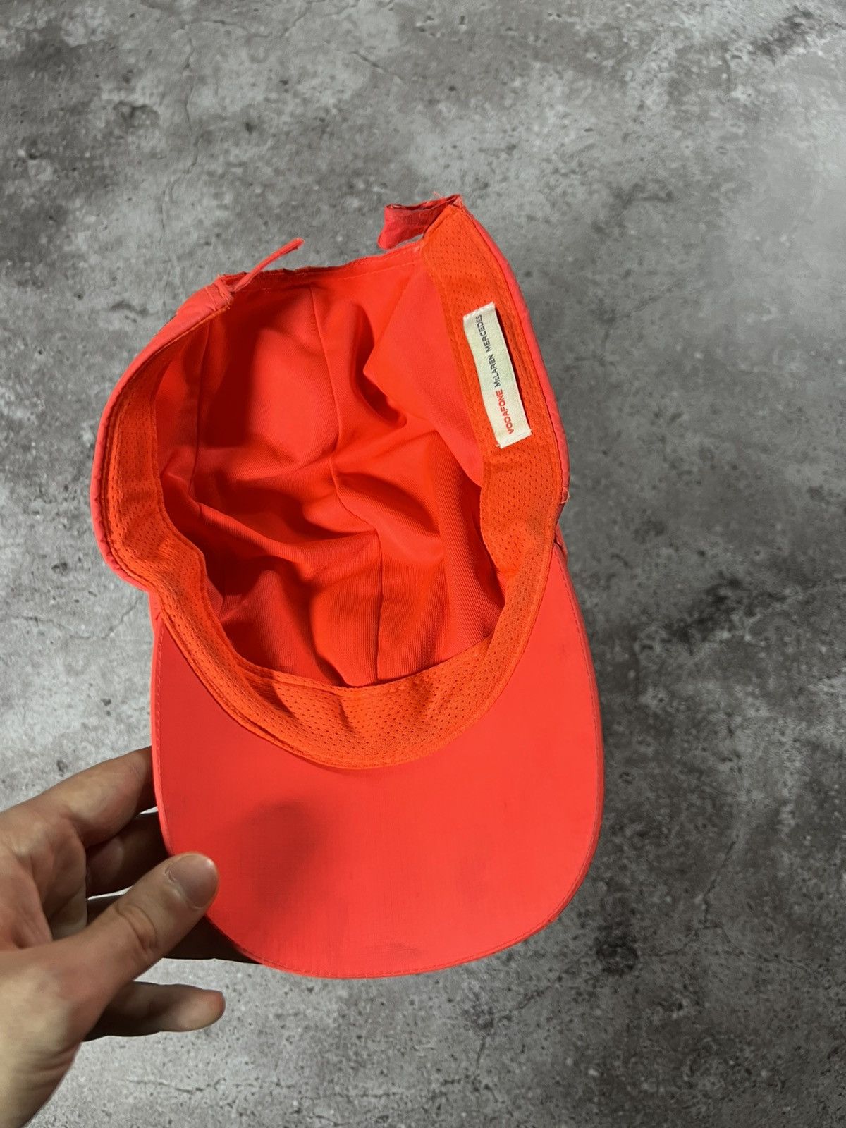 Formula 1 Mercedes McLaren Vodafone Nylon Racing Hat Size ONE SIZE - 6 Thumbnail
