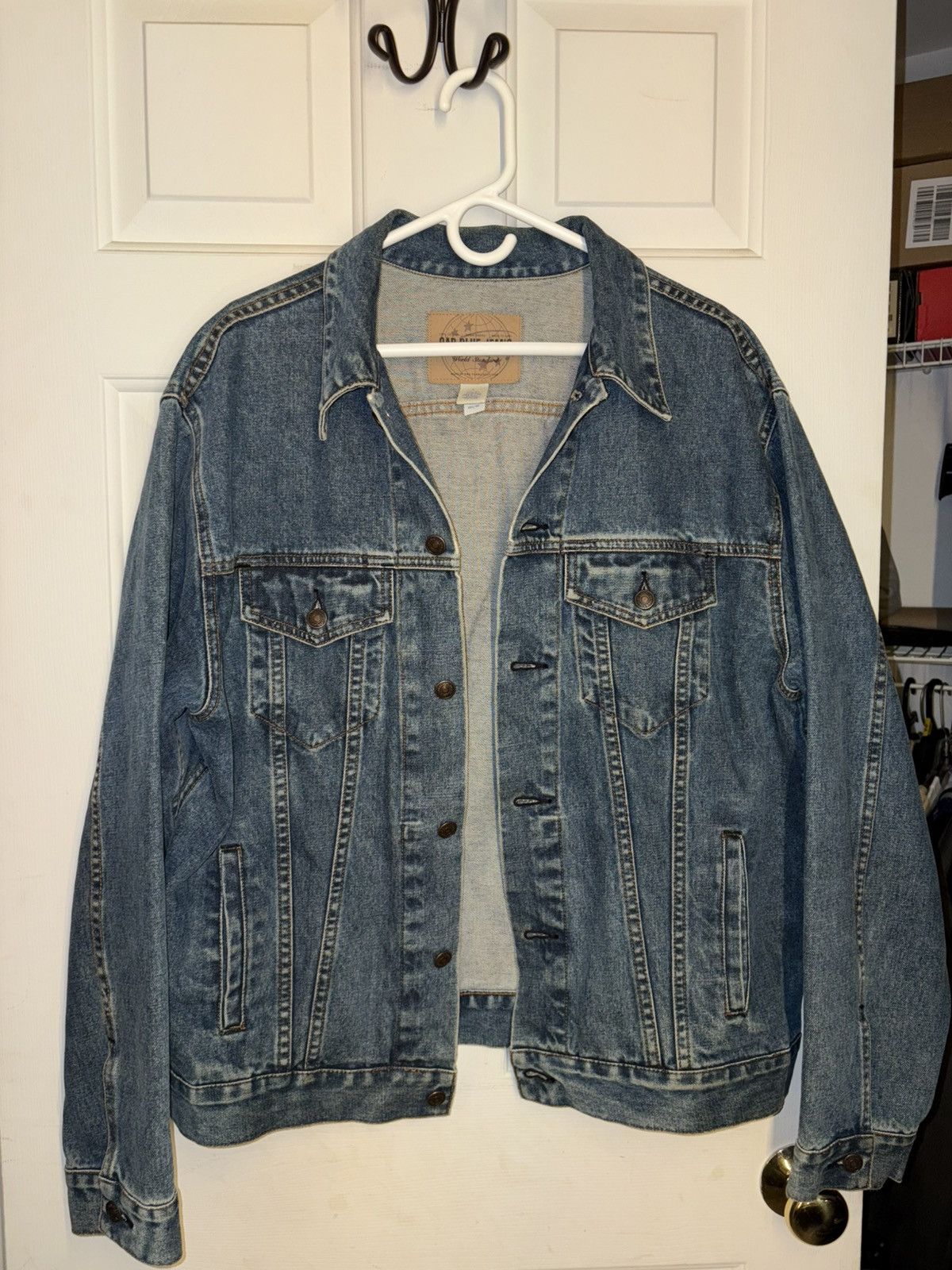 Gap Vintage Denim ‘Gap Blue Jeans’ Jacket Size L / US 10 / IT 46 - 3 Thumbnail