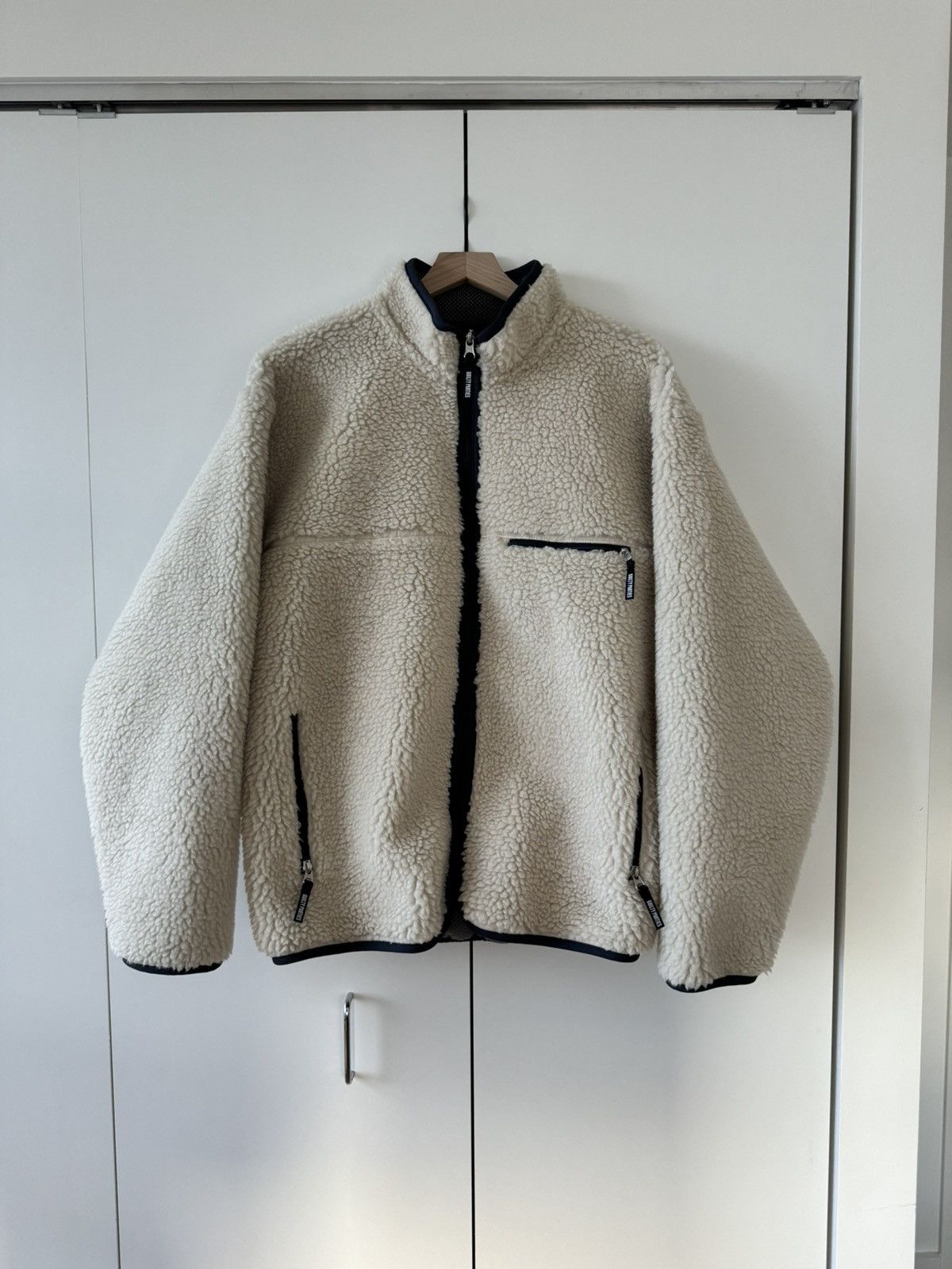Off-White Fleece Boa Jacket XL