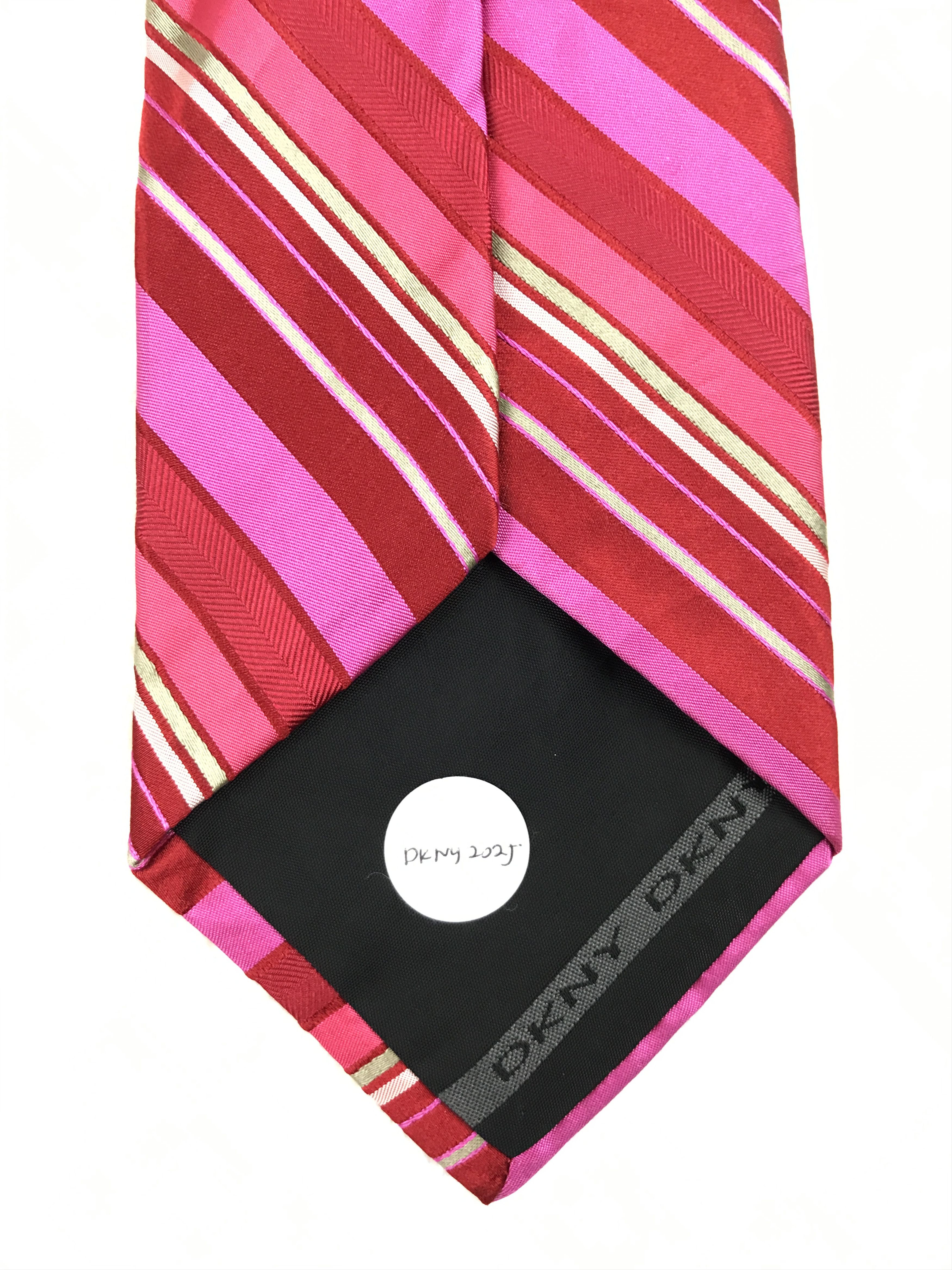 DKNY × Designer × Vintage Vintage DKNY Silk Necktie Size ONE SIZE - 8 Thumbnail