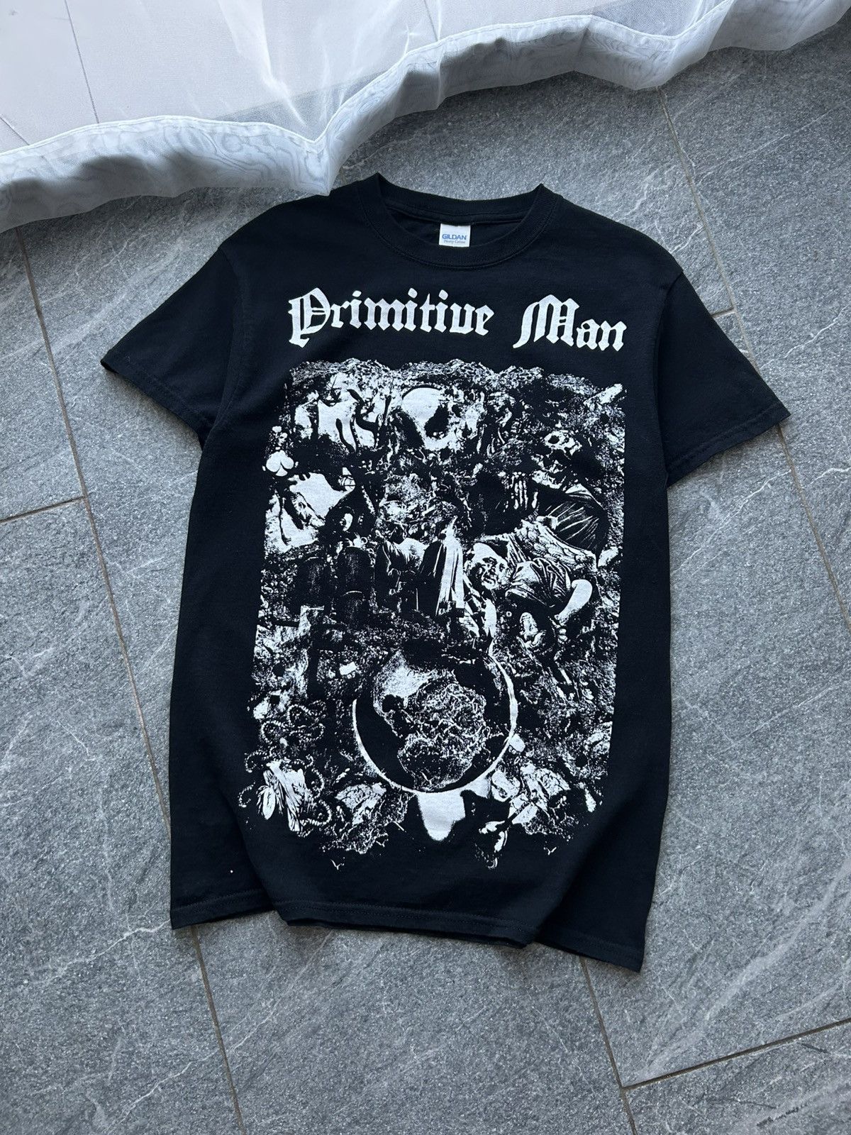 Band Tees Vinrage shirt tee short sleeve small primitive man Size US S / EU 44-46 / 1 - 1 Thumbnail