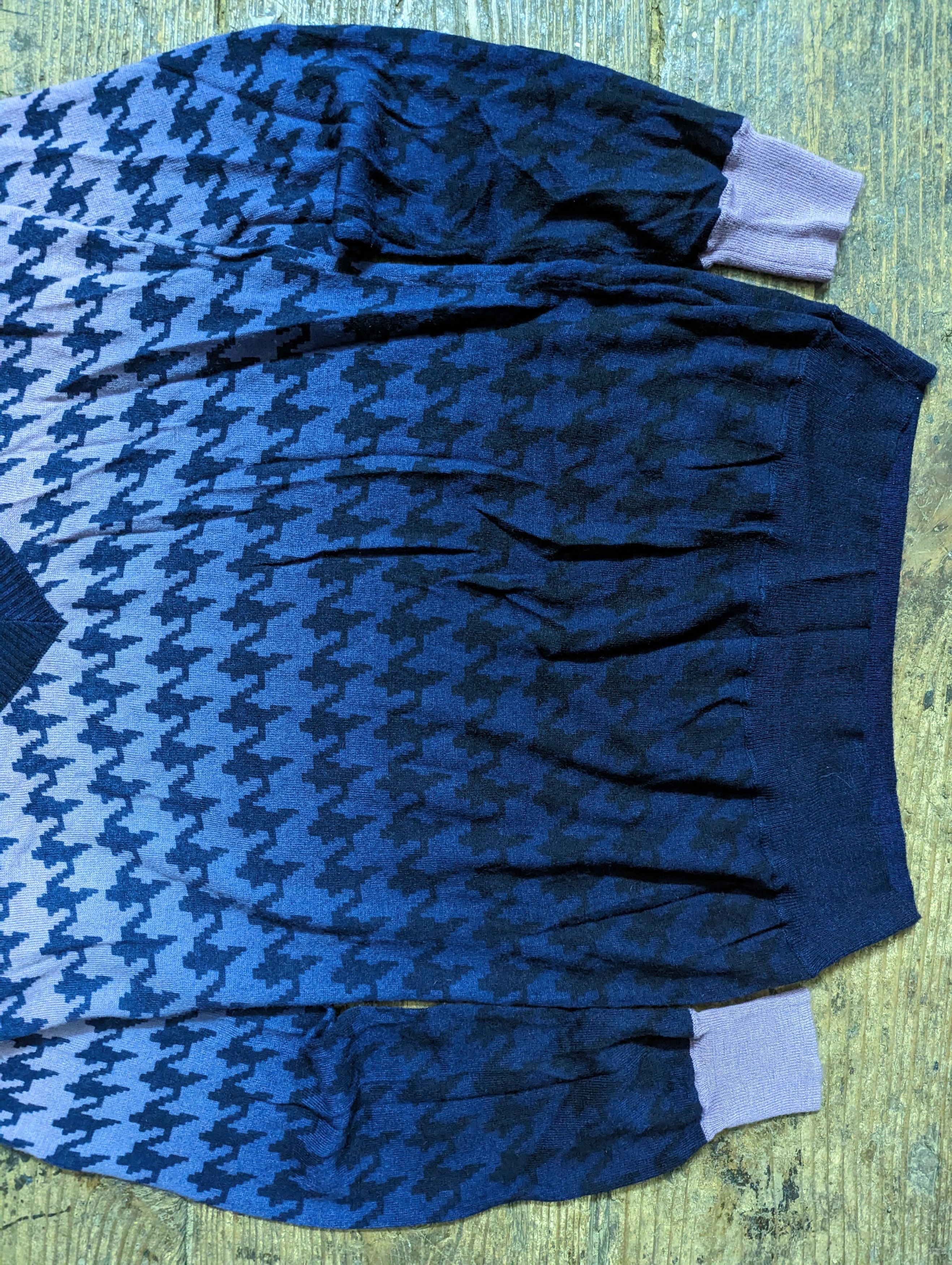 Jean Paul Gaultier 00s Jean's Paul Gaultier Gradient Pattern Wool Sweater Size M / US 6-8 / IT 42-44 - 2 Thumbnail