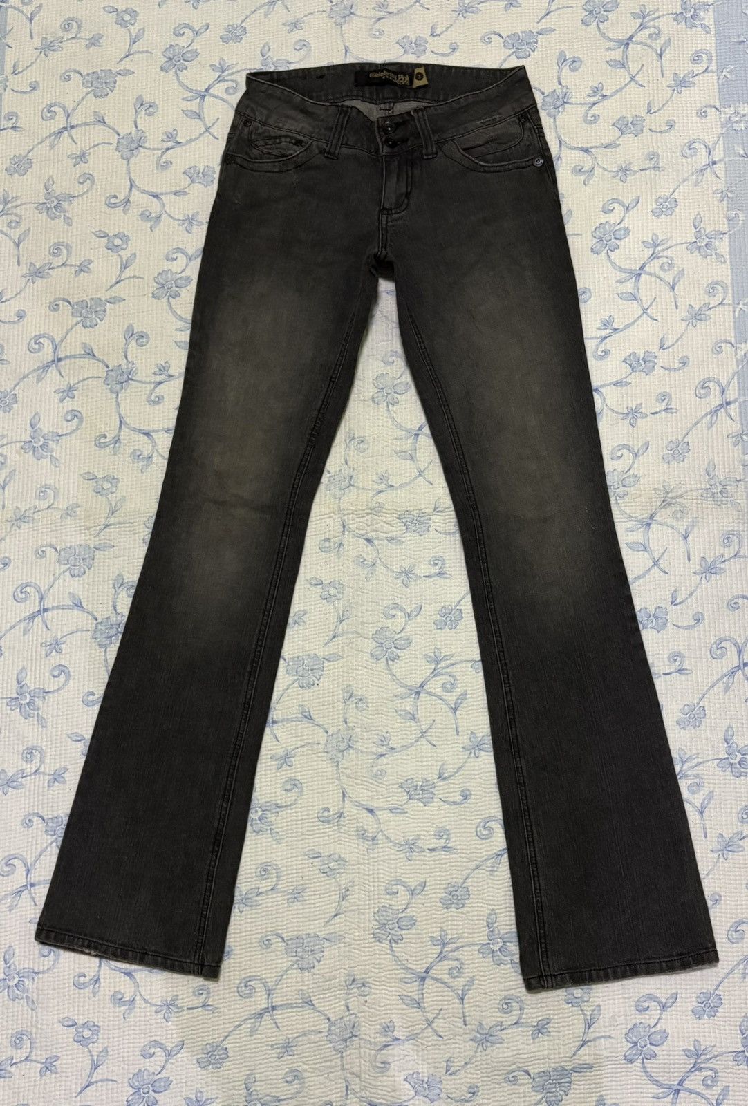 Vintage Celebrity Pink Jeans Streetwear Flared Denim Size US 28 / EU 44 - 2 Thumbnail