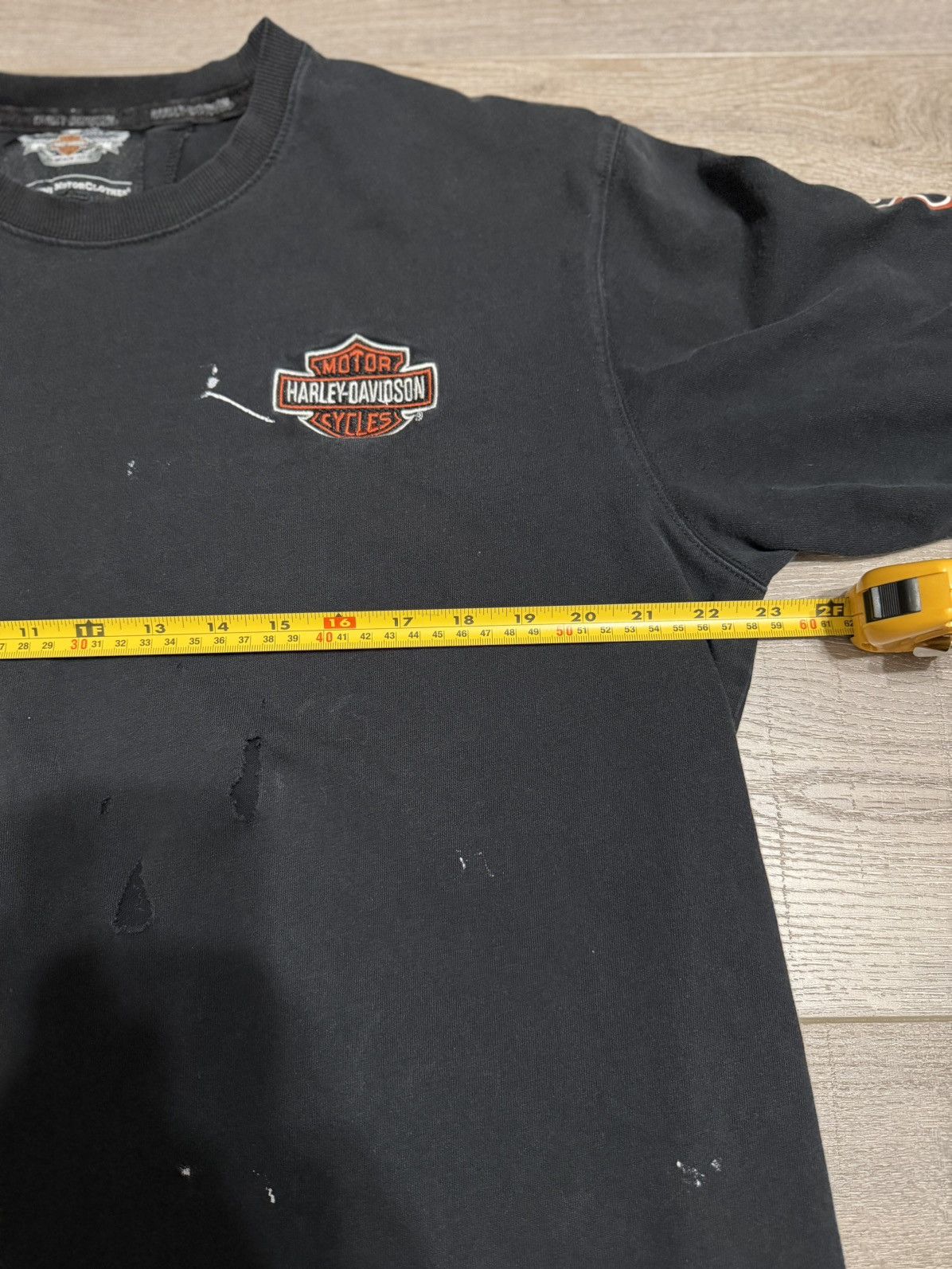 Harley Davidson Vintage Harley Davidson Long Sleeve Size US XL / EU 56 / 4 - 5 Thumbnail