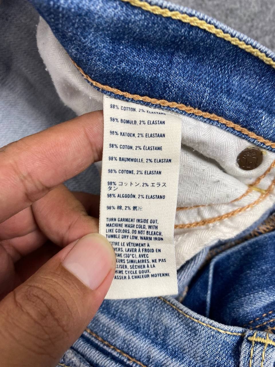 Other abercrombie and fitch cute stretch bootcut distressed denim Size 32" / US 10 / IT 46 - 12 Thumbnail