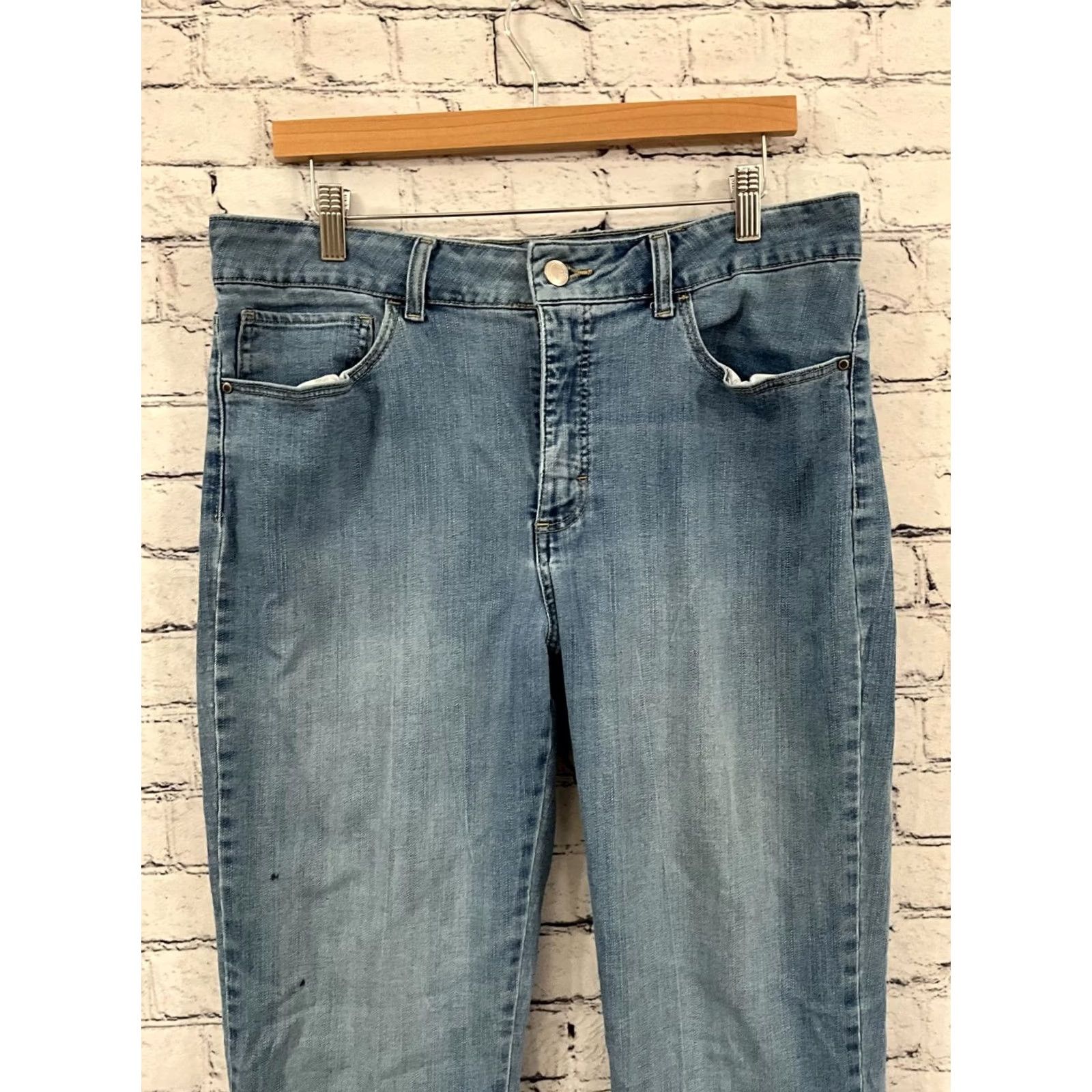 Lee Lee women’s Jeans Classic Fit Blue 34x29.5 Size 24" / US 00 / IT 34 - 5 Thumbnail