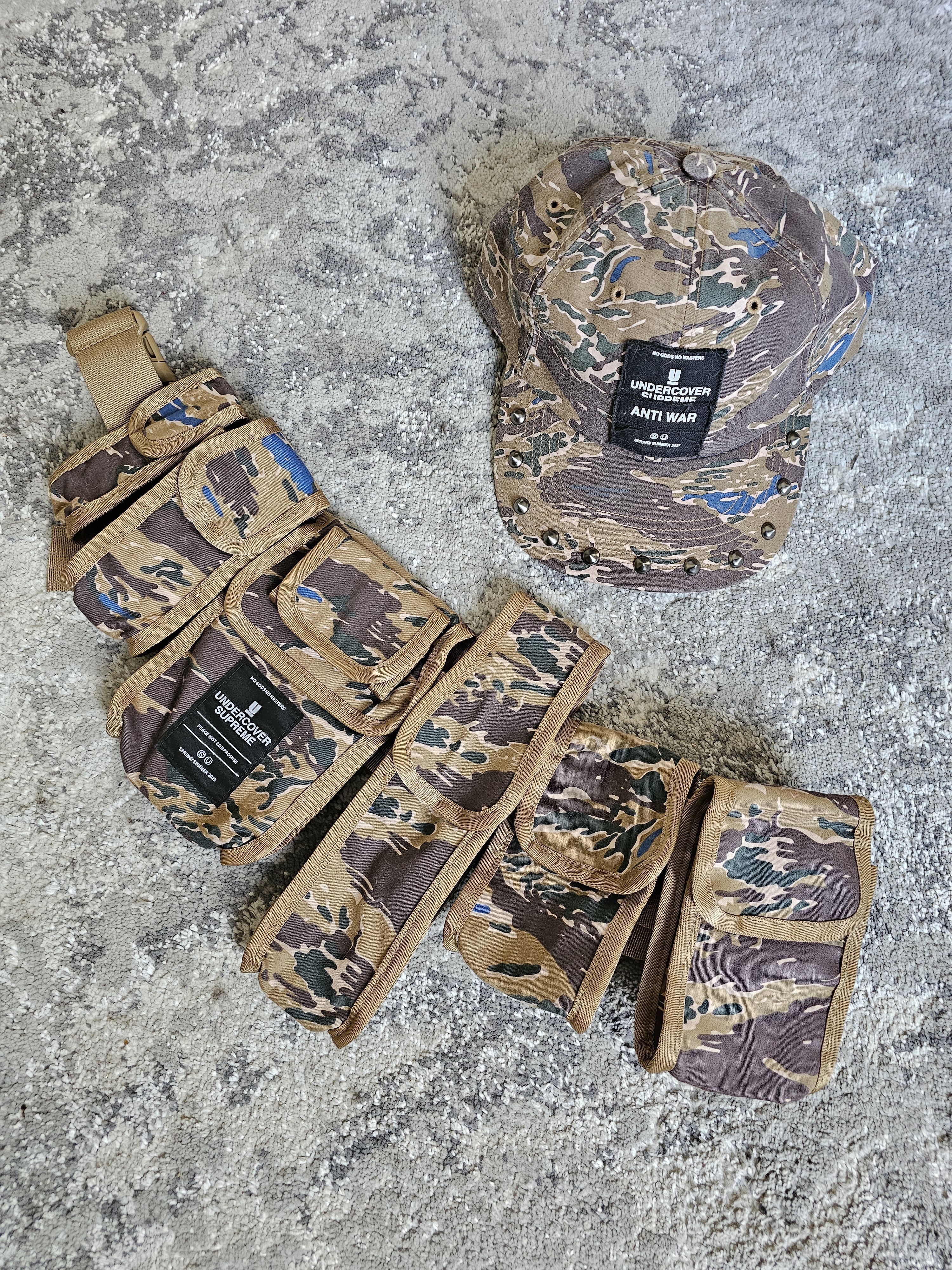 image of Supreme/undercover Bag & Hat in Camo, Men's