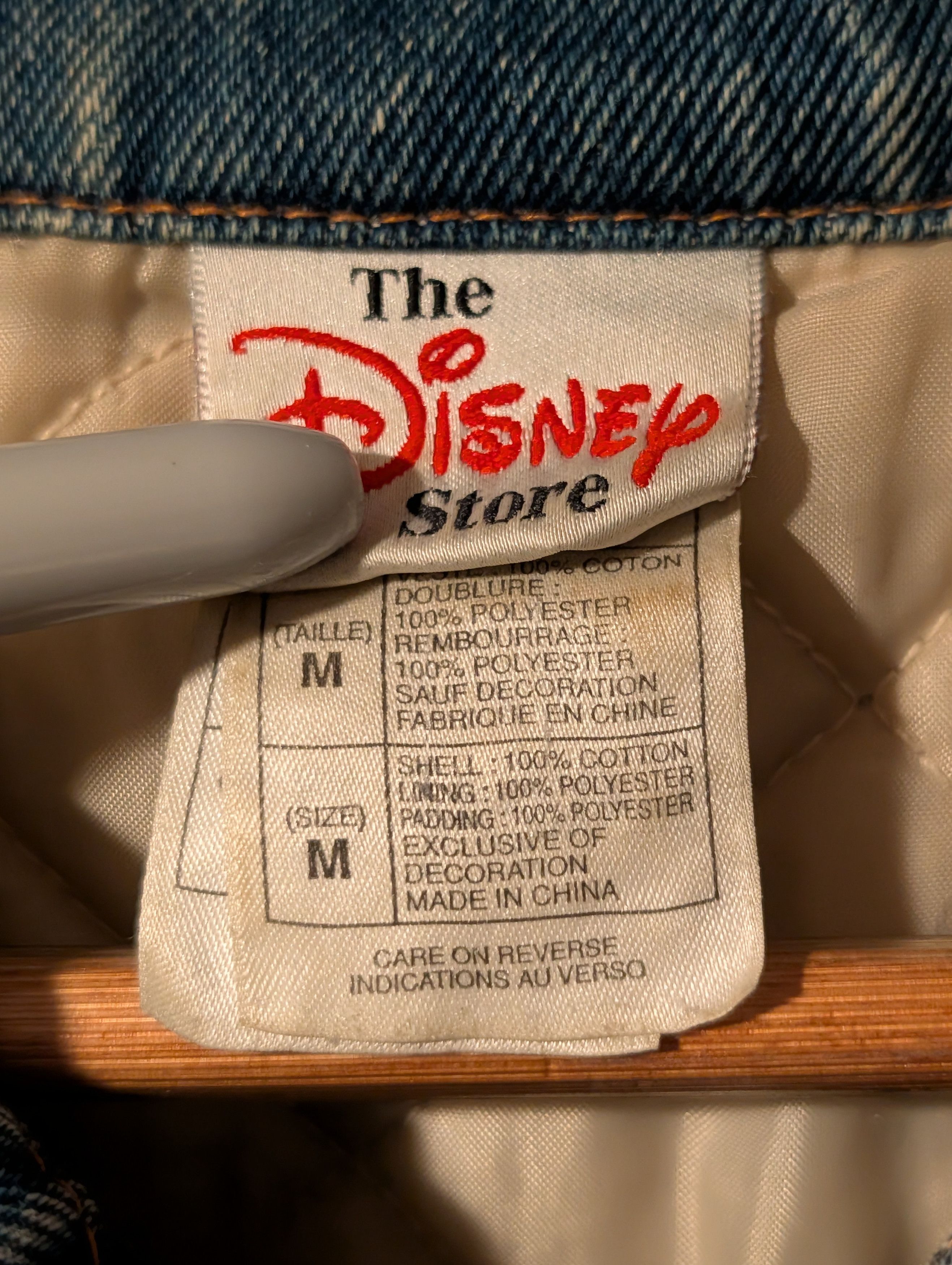 Disney Vintage 90s Disney Store Tigger Denim Varsity Bomber Jacket Size US M / EU 48-50 / 2 - 8 Thumbnail