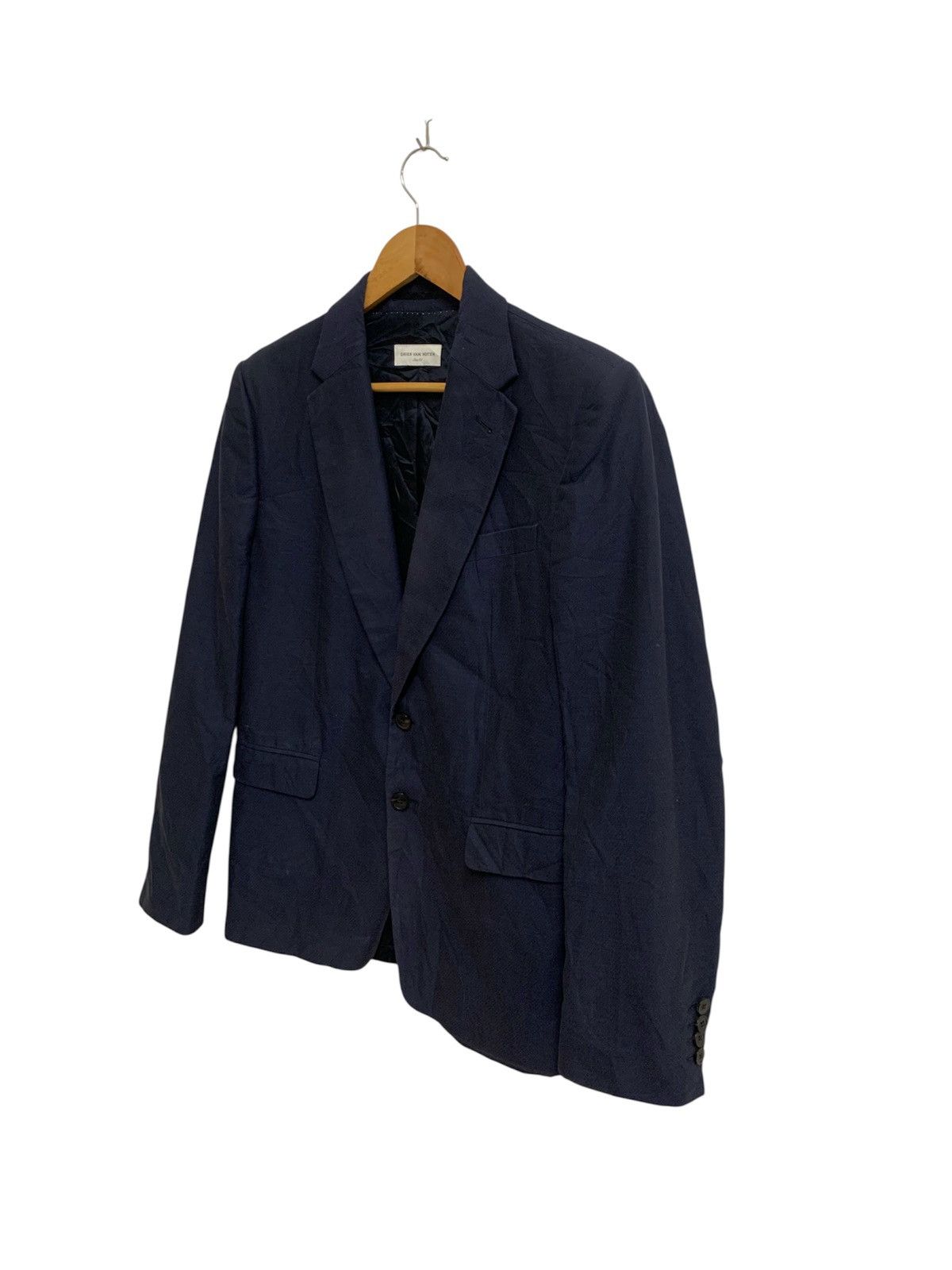 Dries Van Noten DRIES VAN NOTEN navy blazer Size 48S - 2 Thumbnail