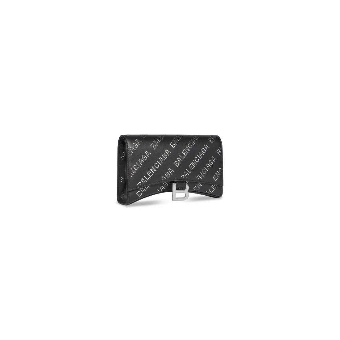 Balenciaga o1w1db10525 Size: OS / Hourglass Wallet On Chain Size ONE SIZE - 2 Thumbnail